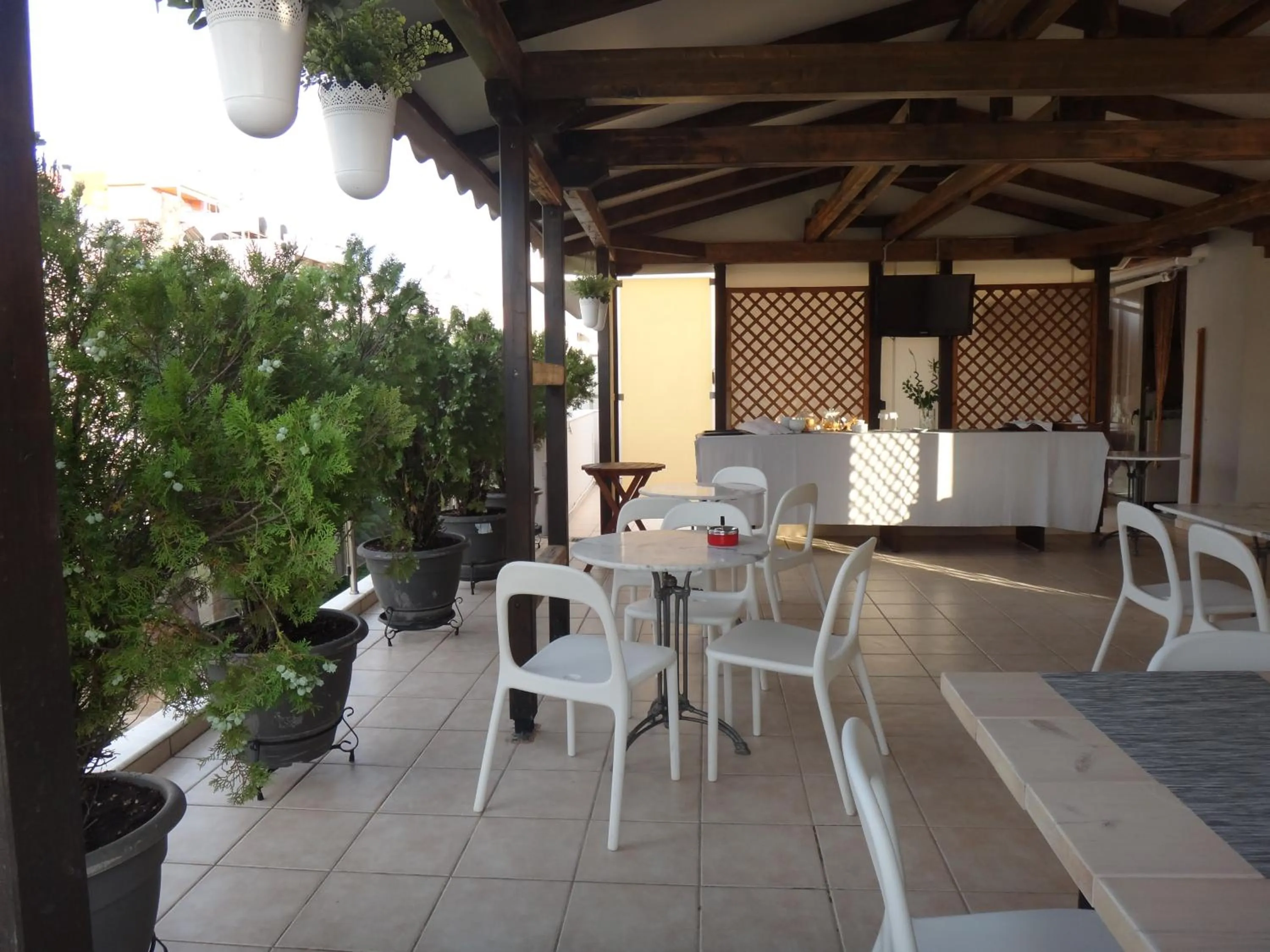 Balcony/Terrace in Ilion Spa Hotel