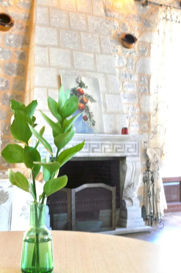 Decorative detail in Areos Polis Boutique Hotel