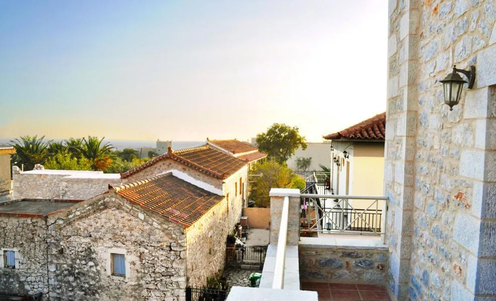 City view in Areos Polis Boutique Hotel