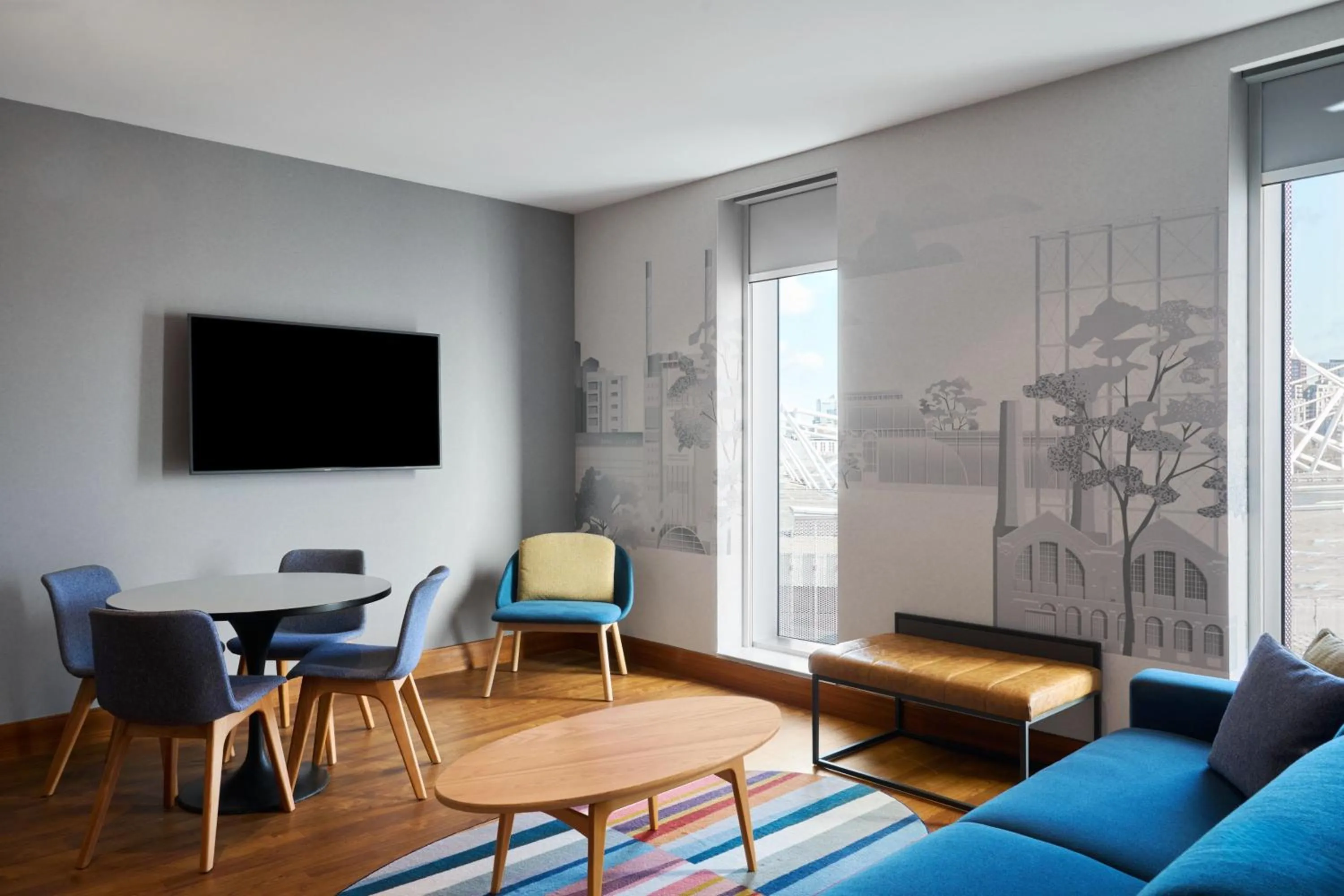 Living room in Aloft London Excel