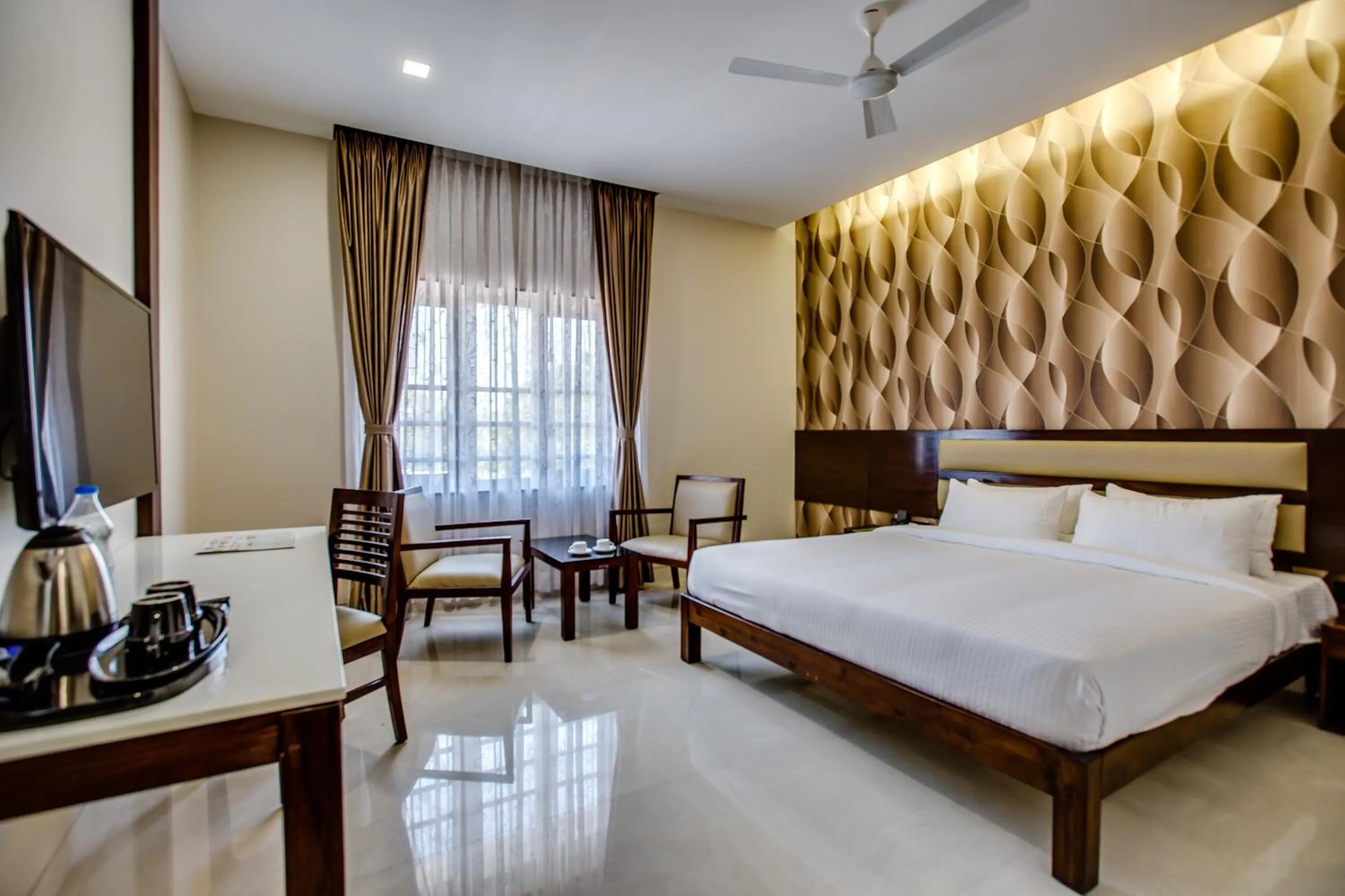 Bed in Hotel Ma Grand