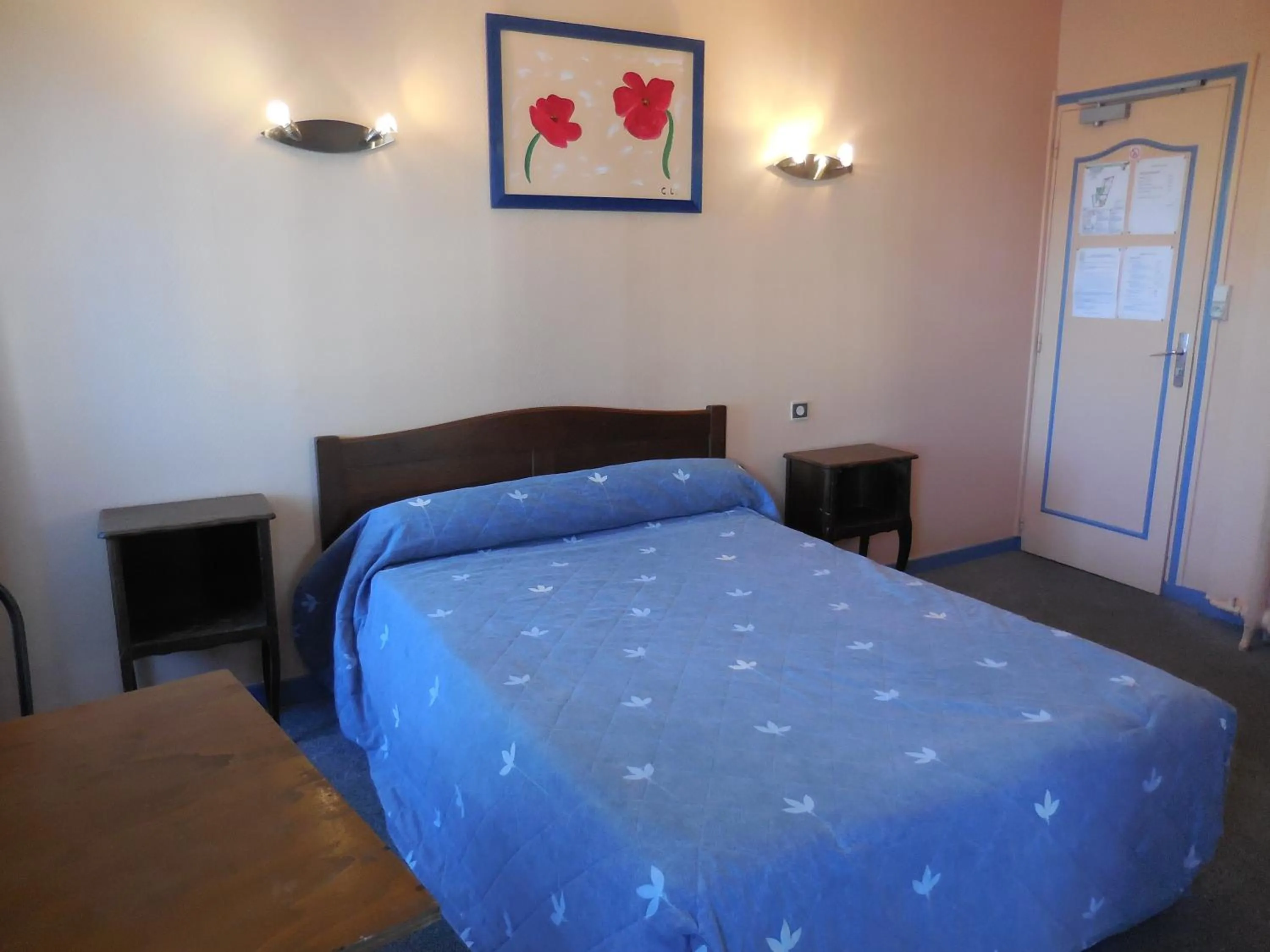 Bed in Hotel de la gare