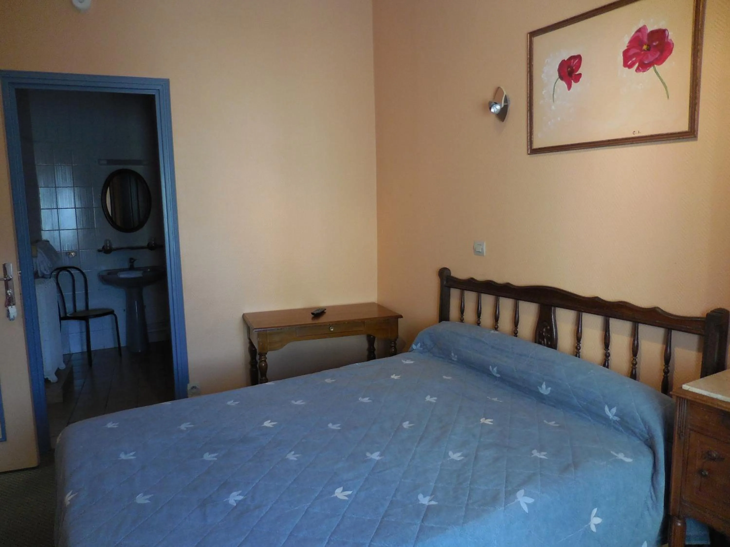 Bed in Hotel de la gare