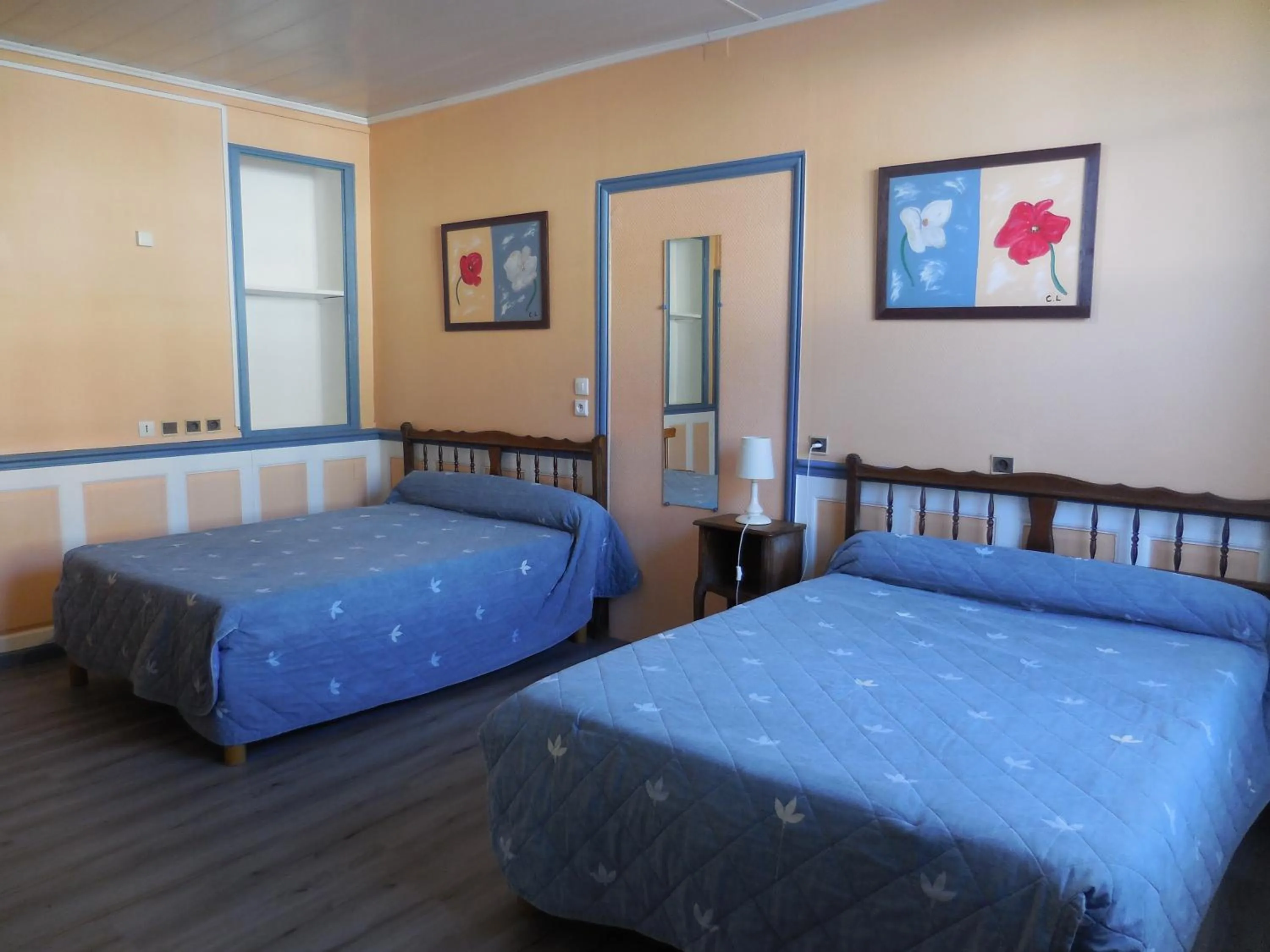 Bed in Hotel de la gare