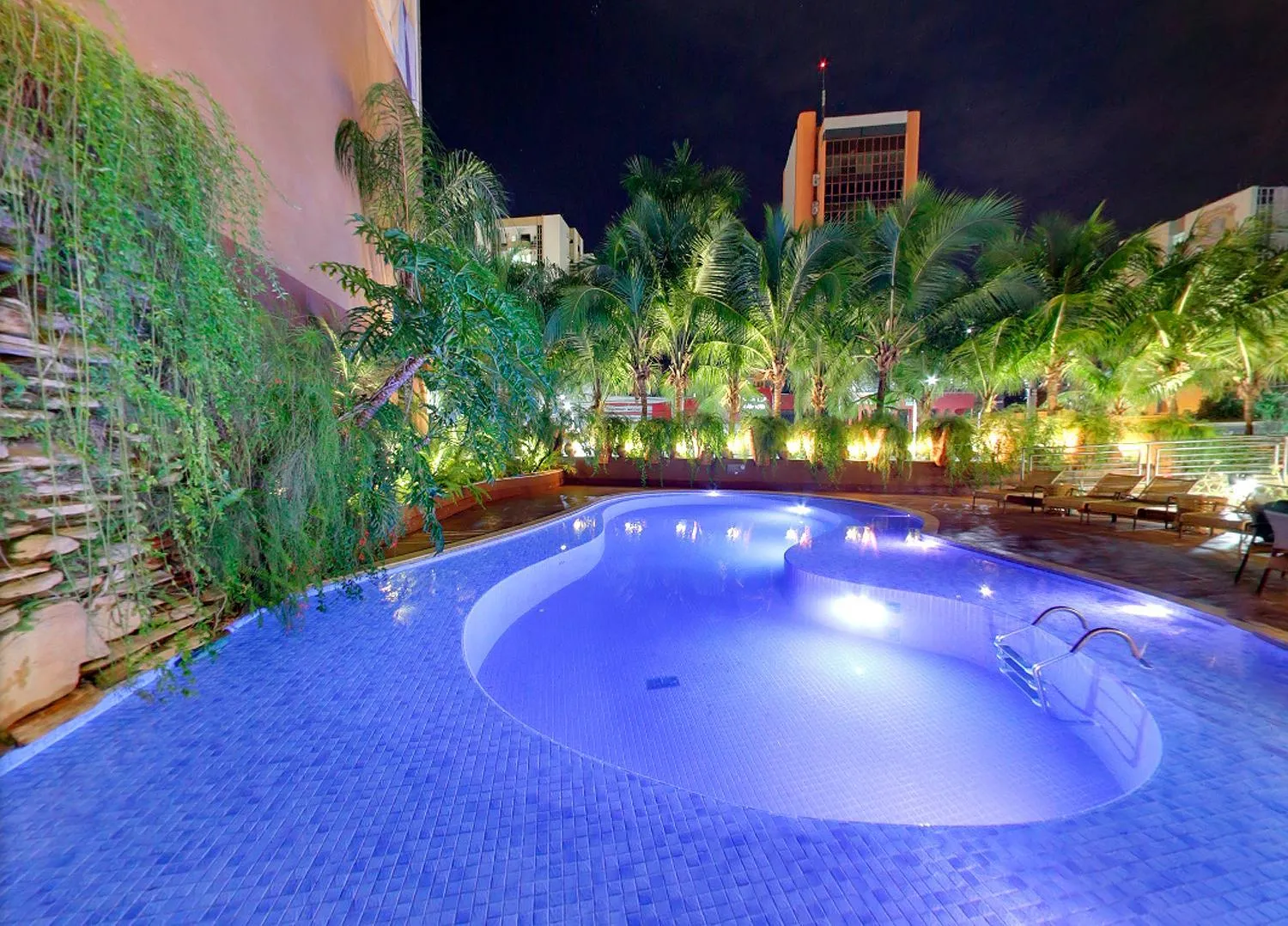 Patio in Amazon Taiamã Hotel