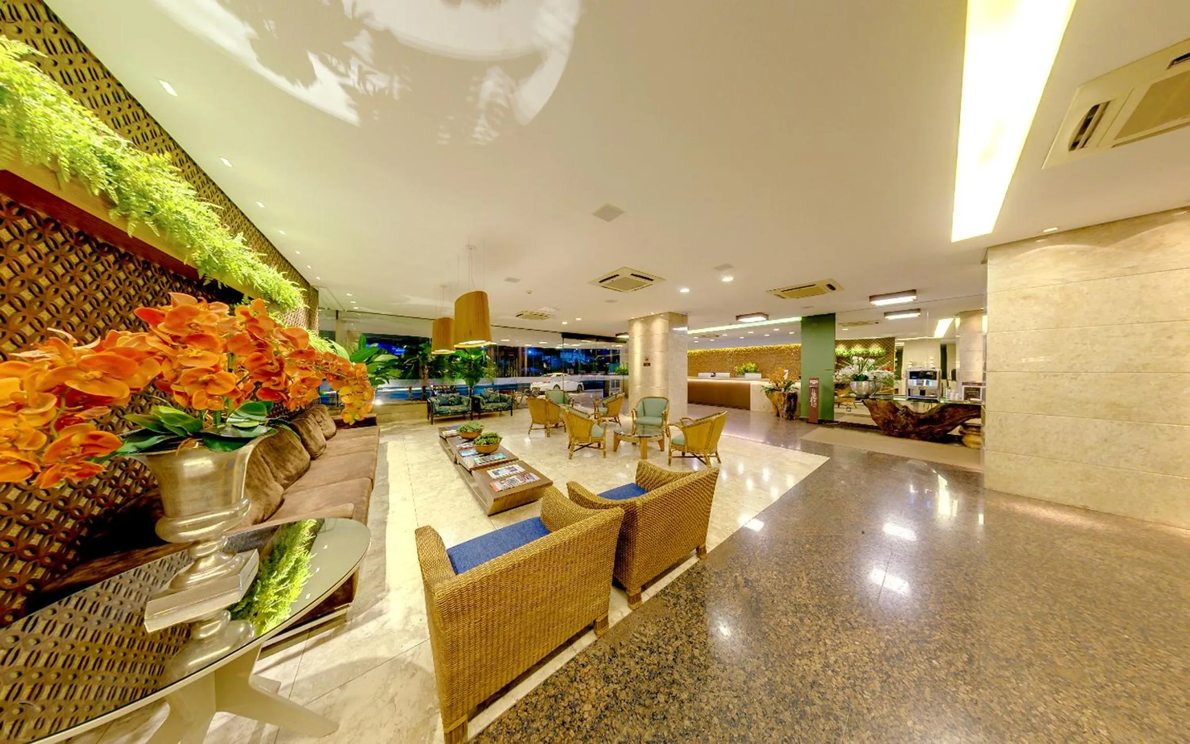 Living room in Amazon Taiamã Hotel