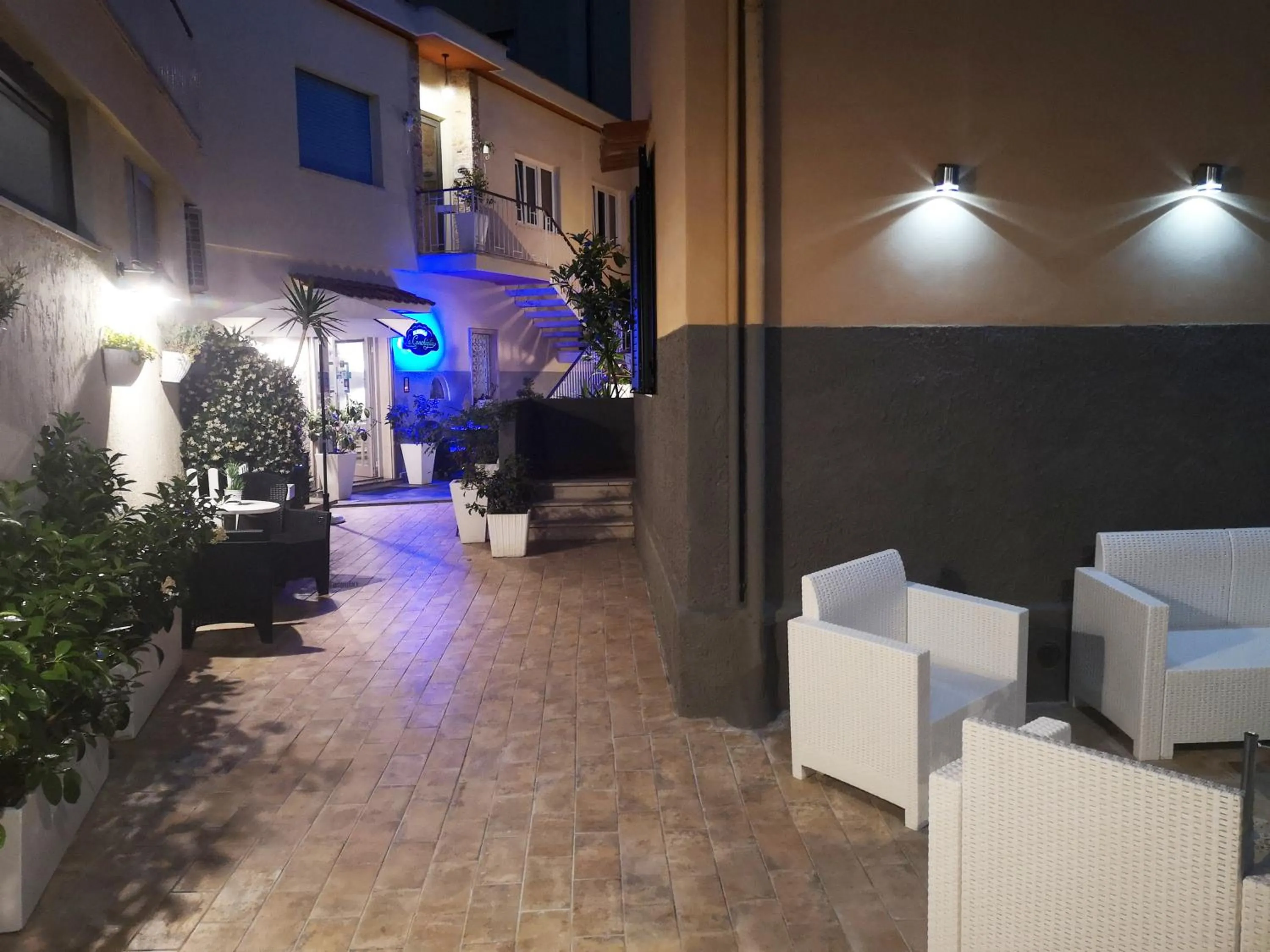 Patio in Hotel Conchiglia