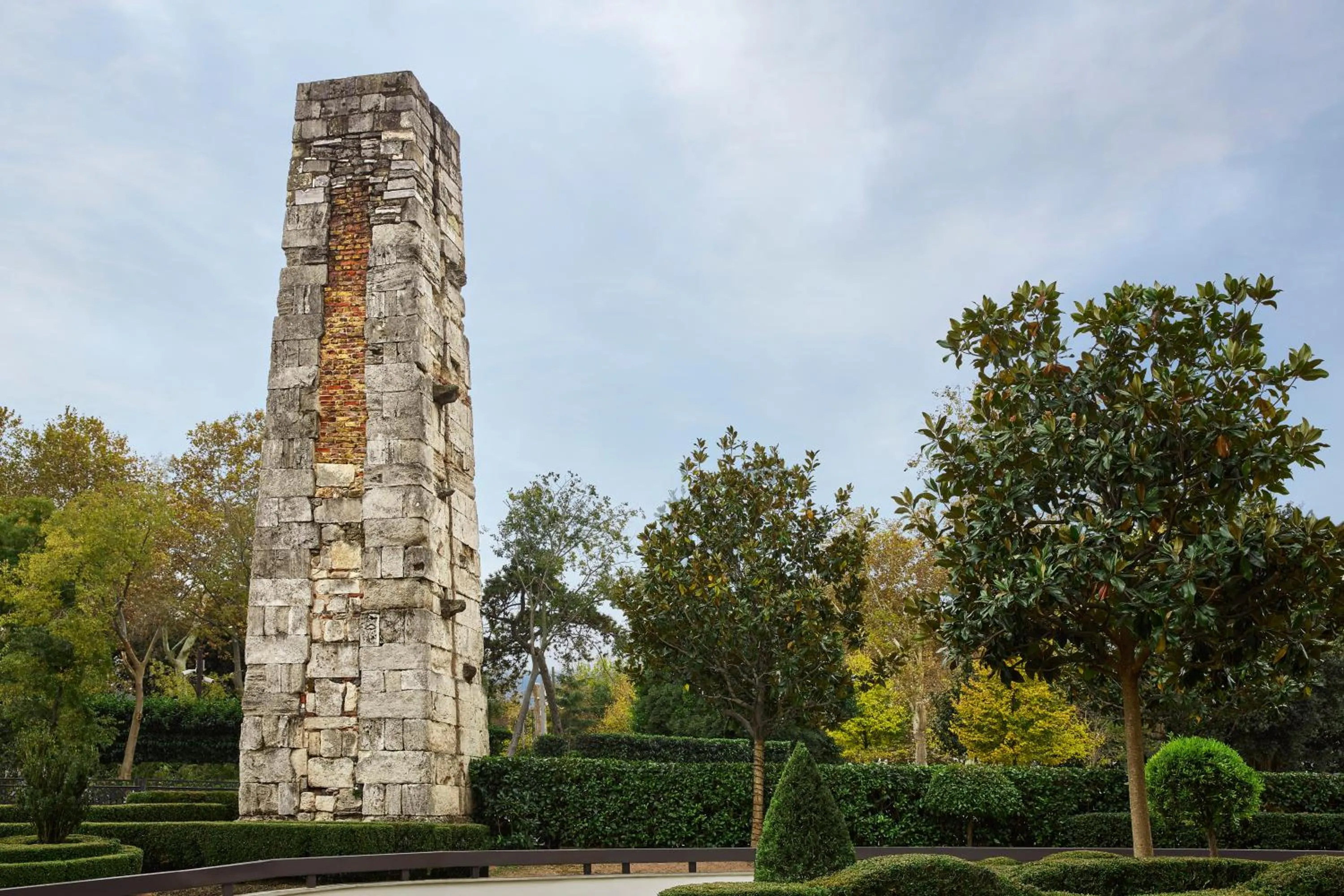 Garden view in Divan Istanbul