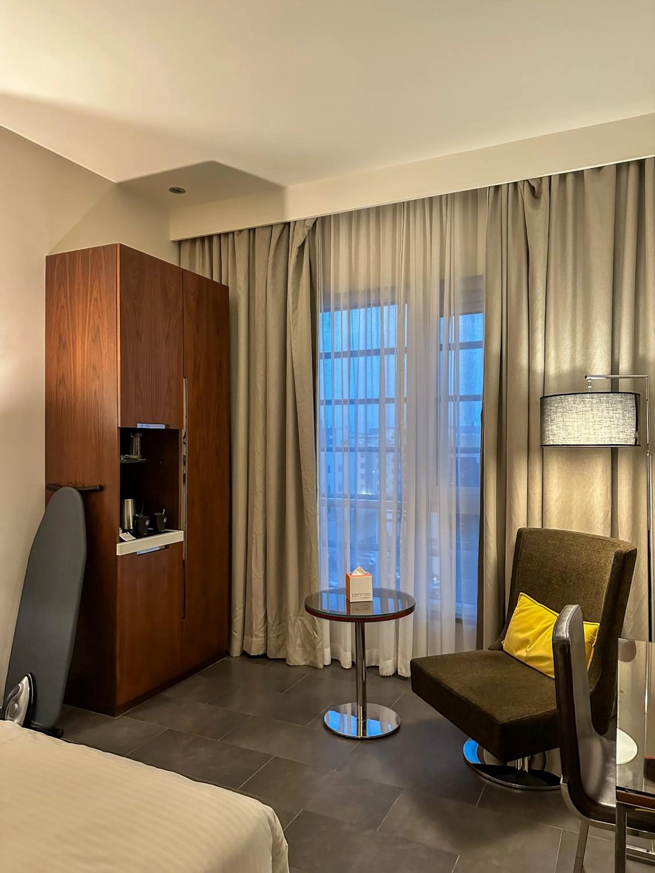 Seating area, Bed in Centro Salama Jeddah by Rotana