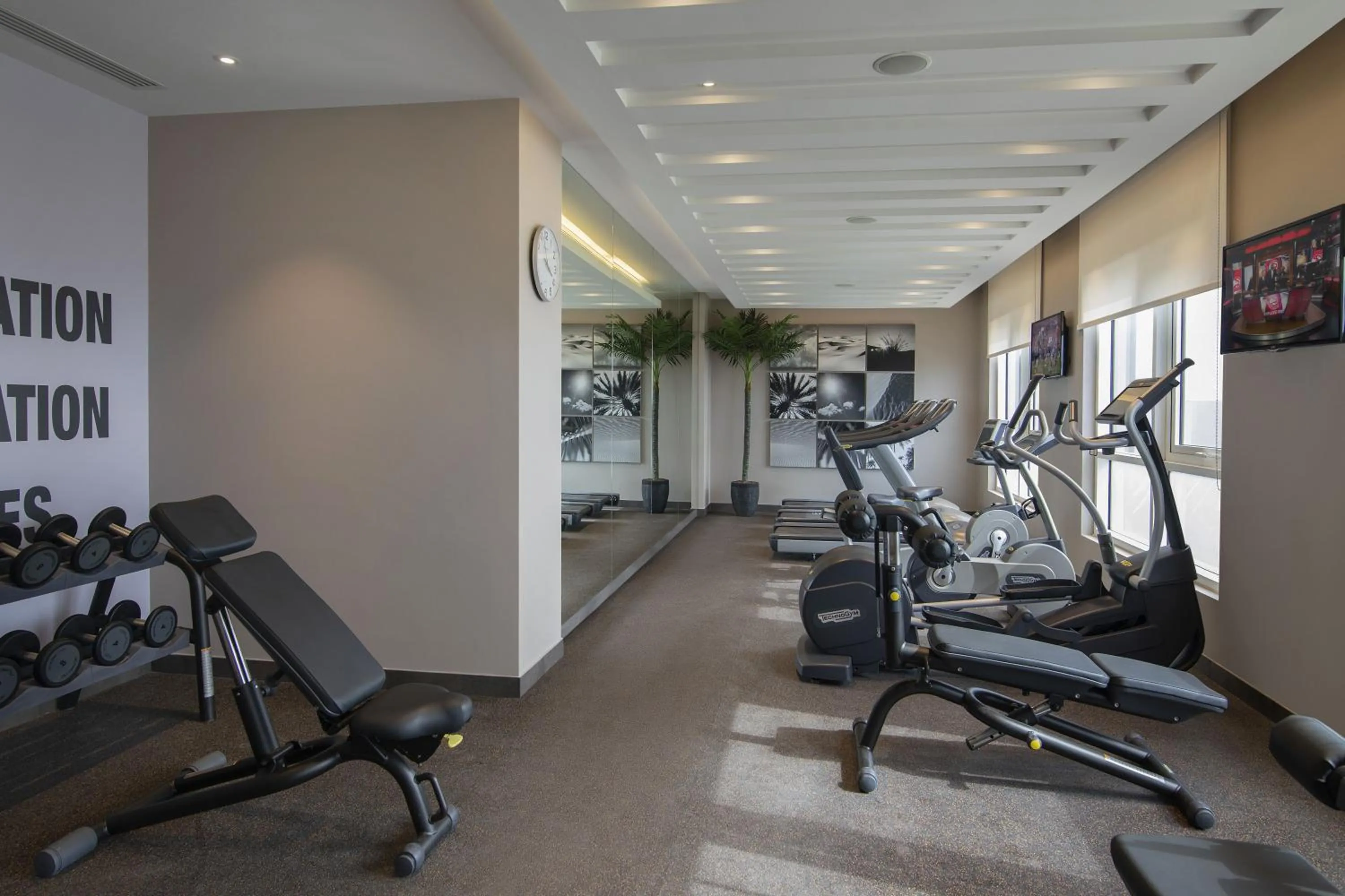 Fitness centre/facilities in Centro Salama Jeddah by Rotana