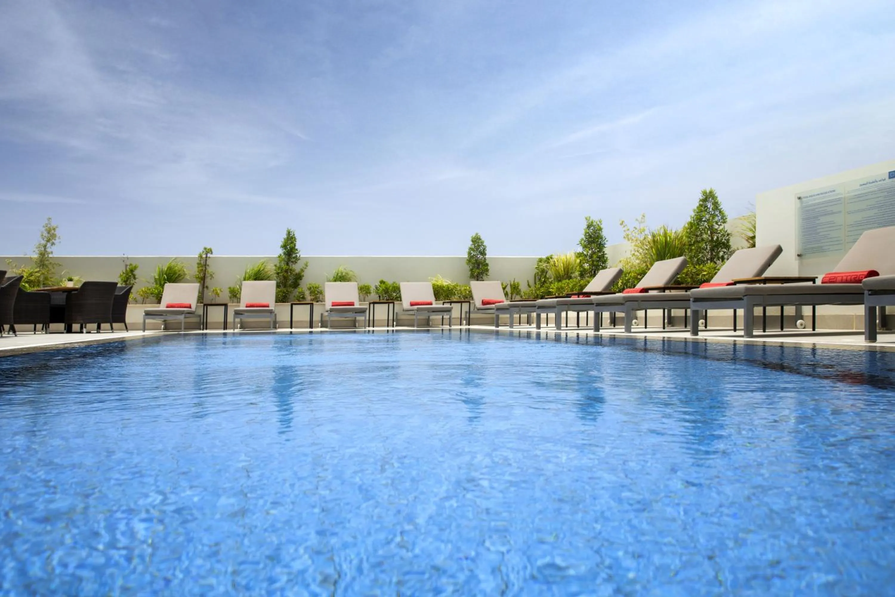 Pool view in Centro Salama Jeddah by Rotana