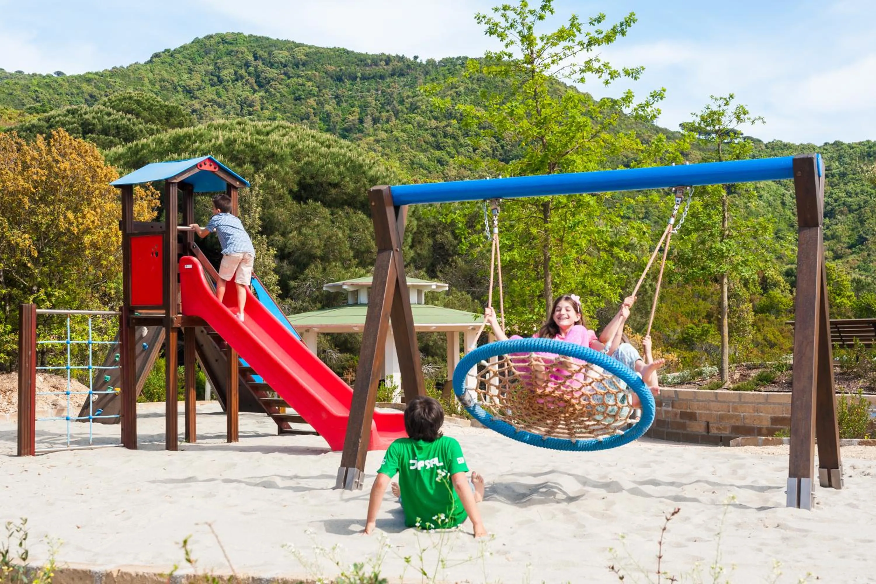 Children play ground in Hotel La Perla Del Golfo