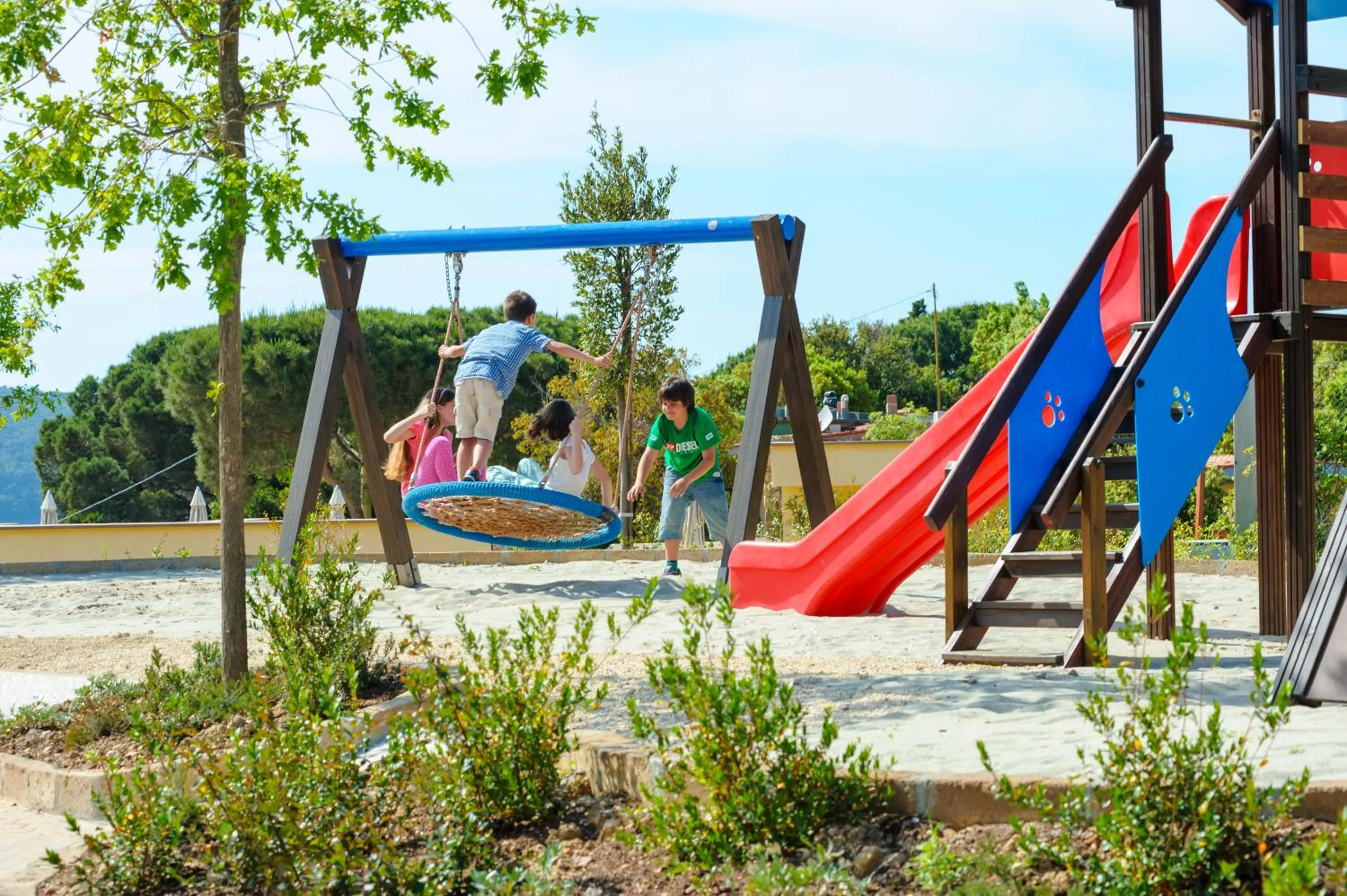 Children play ground in Hotel La Perla Del Golfo