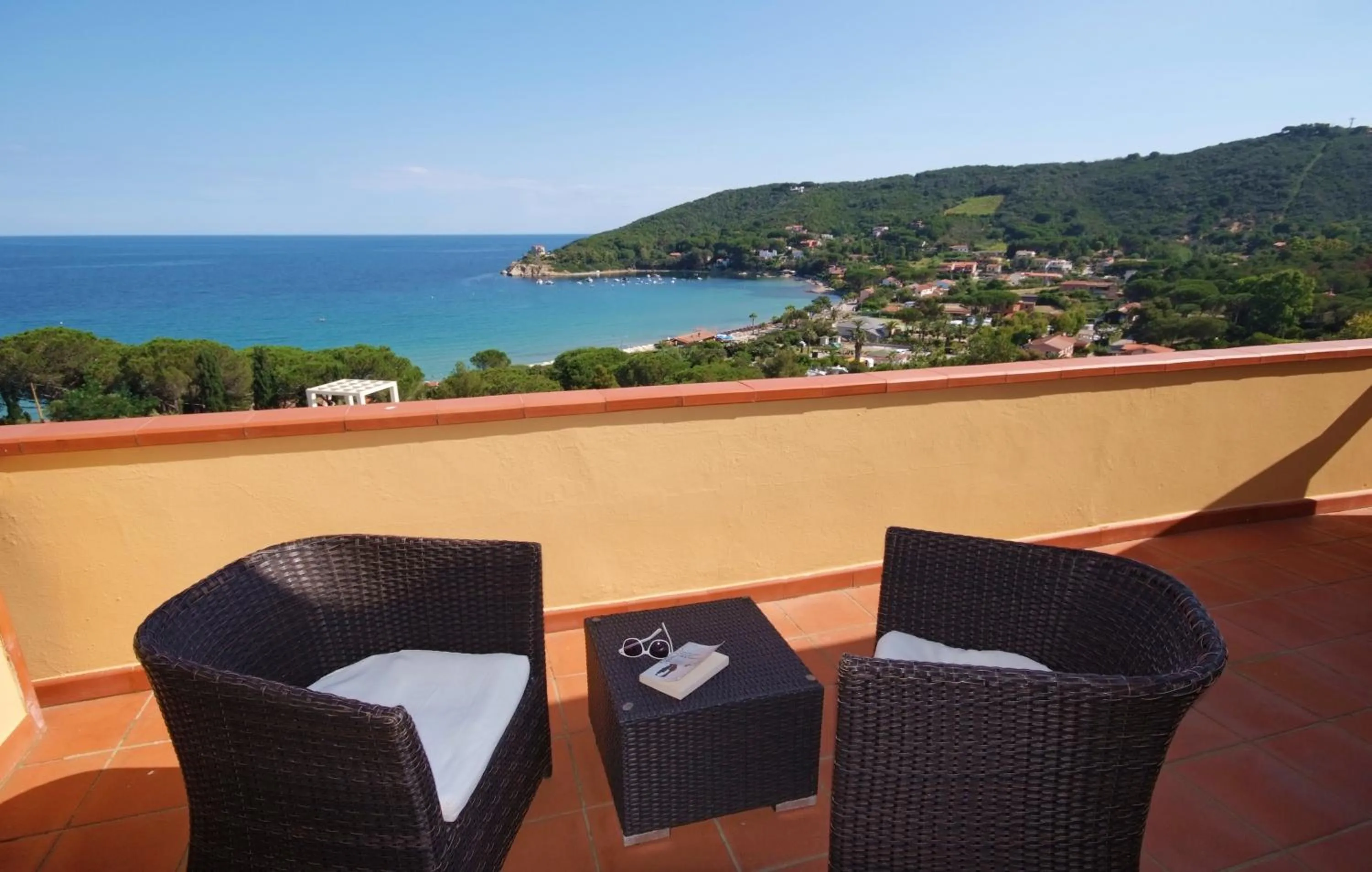 Sea view in Hotel La Perla Del Golfo