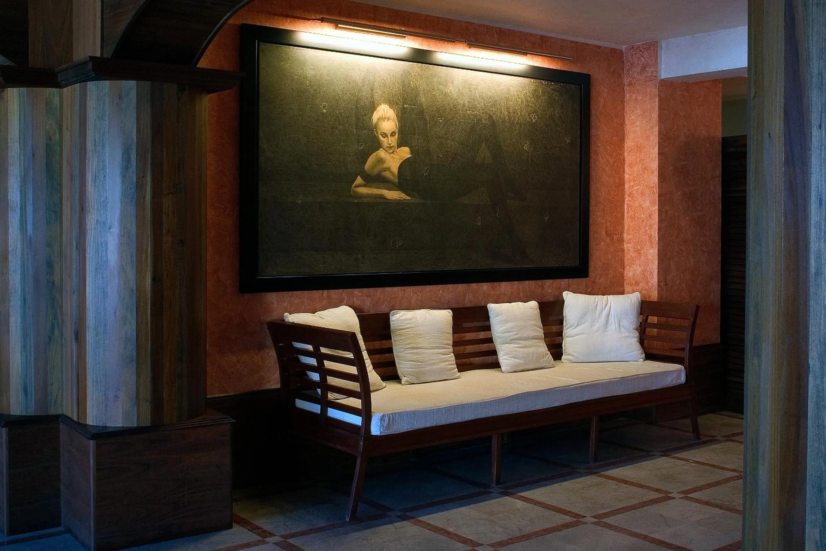 Lobby or reception in Hotel La Perla Del Golfo