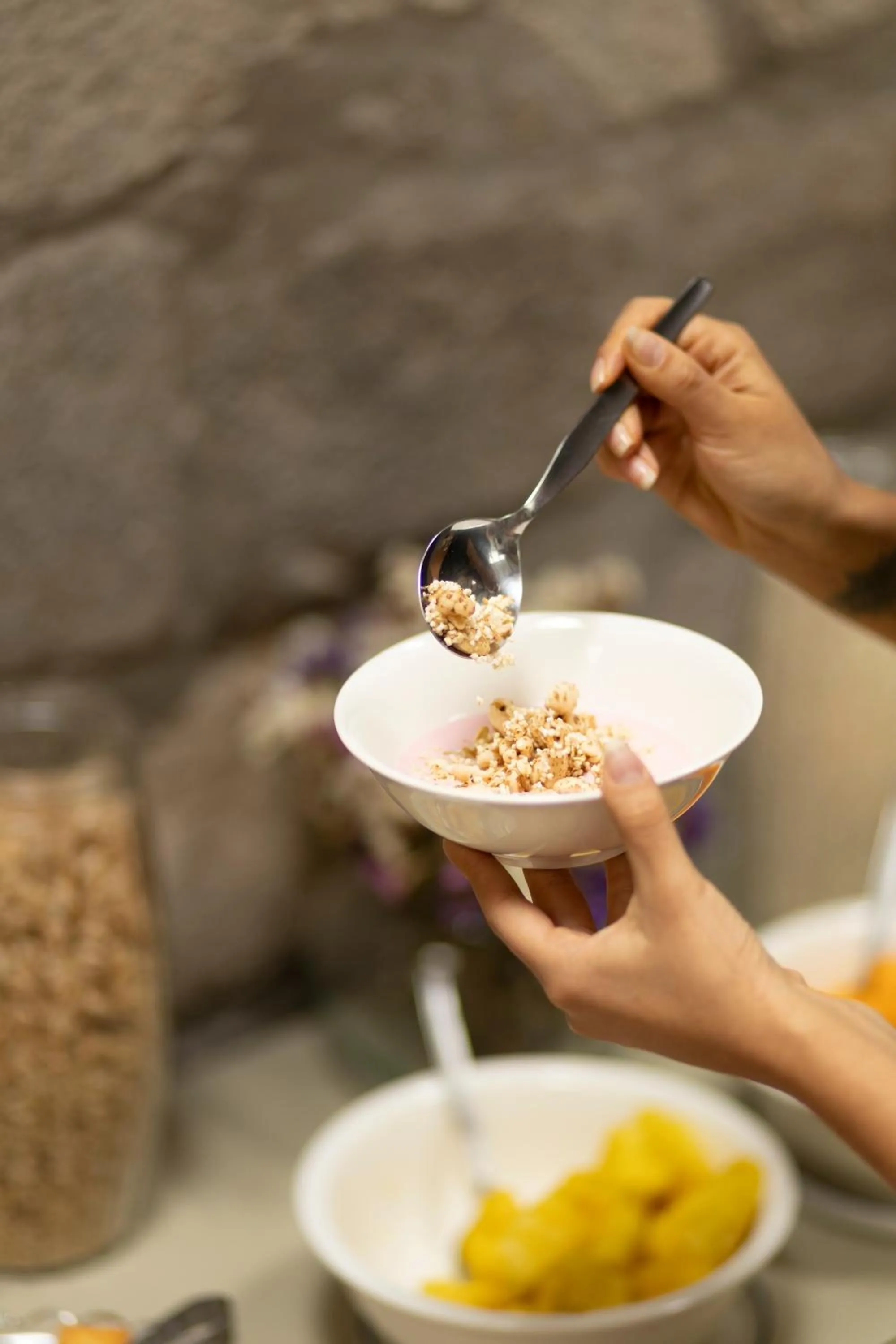 Breakfast in Hostal Teatro Inka