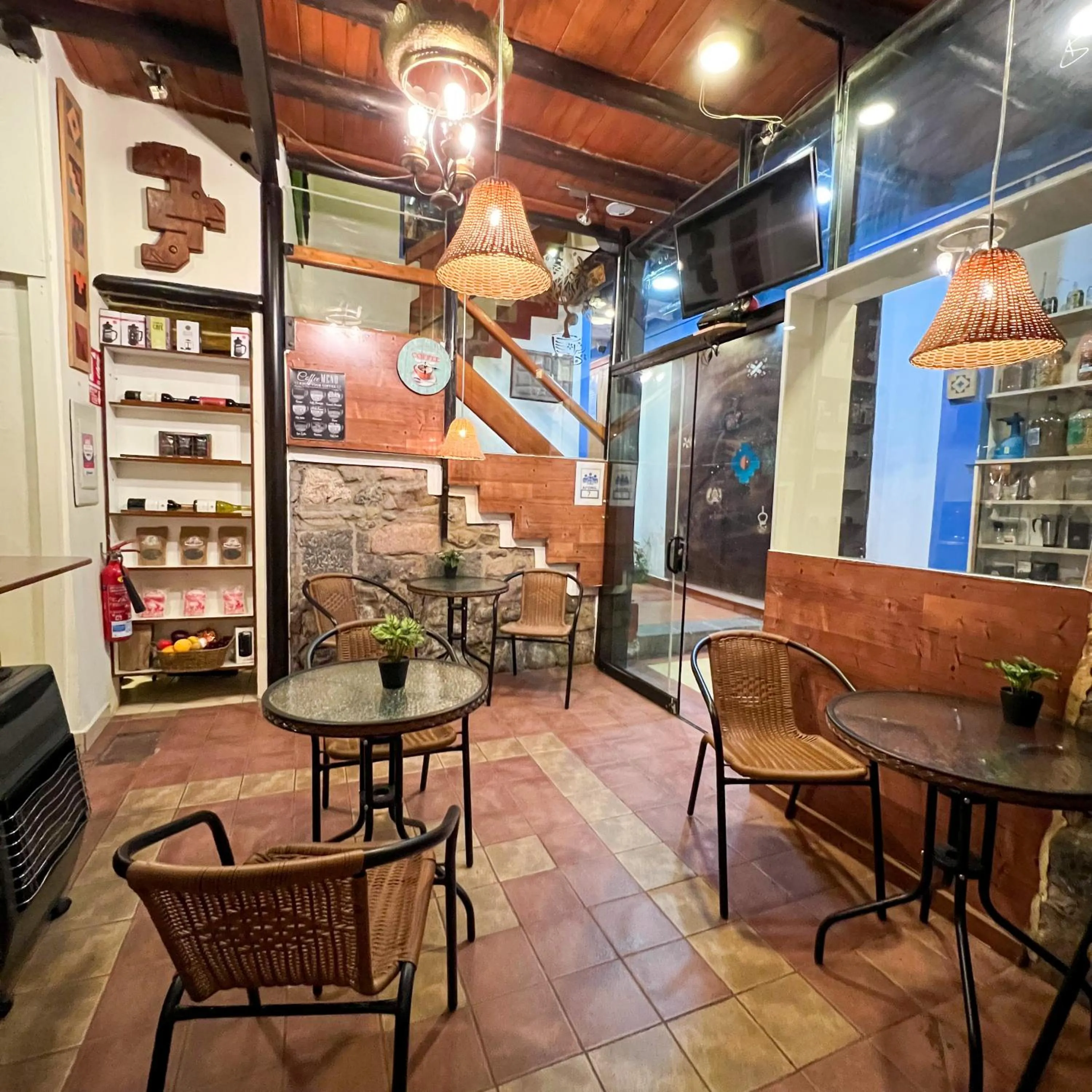 Coffee/tea facilities in Hostal Teatro Inka