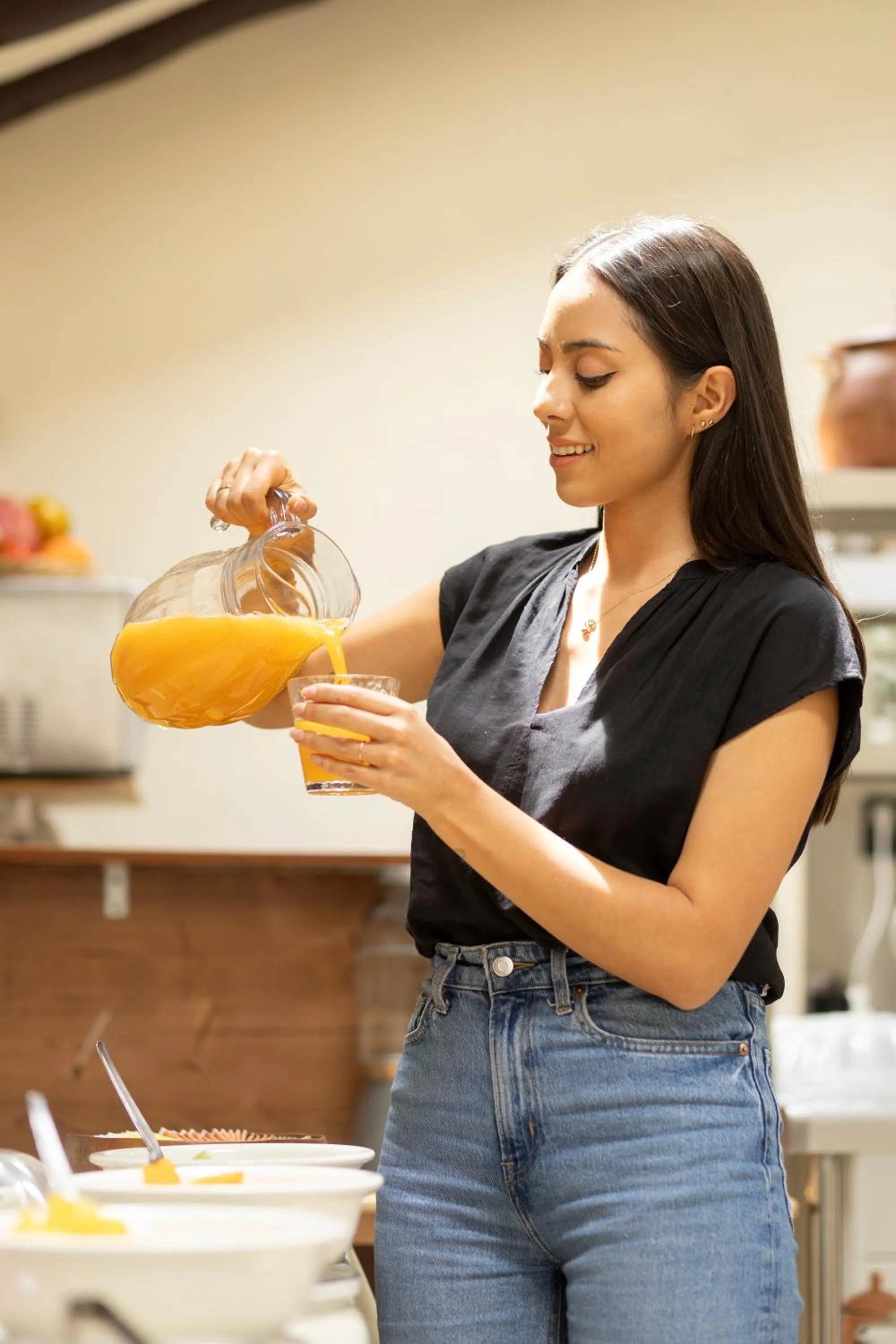 Breakfast in Hostal Teatro Inka