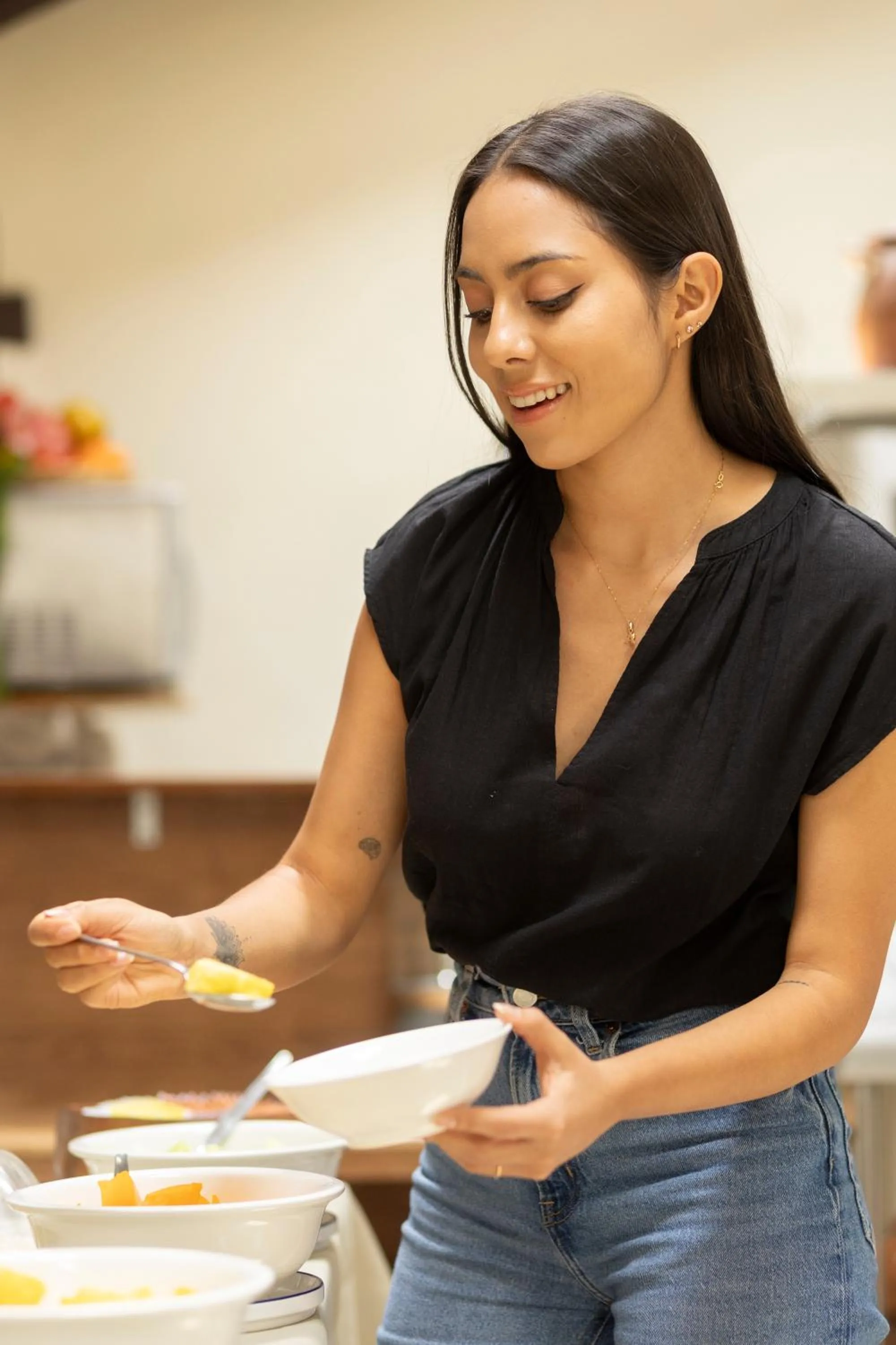 Breakfast in Hostal Teatro Inka
