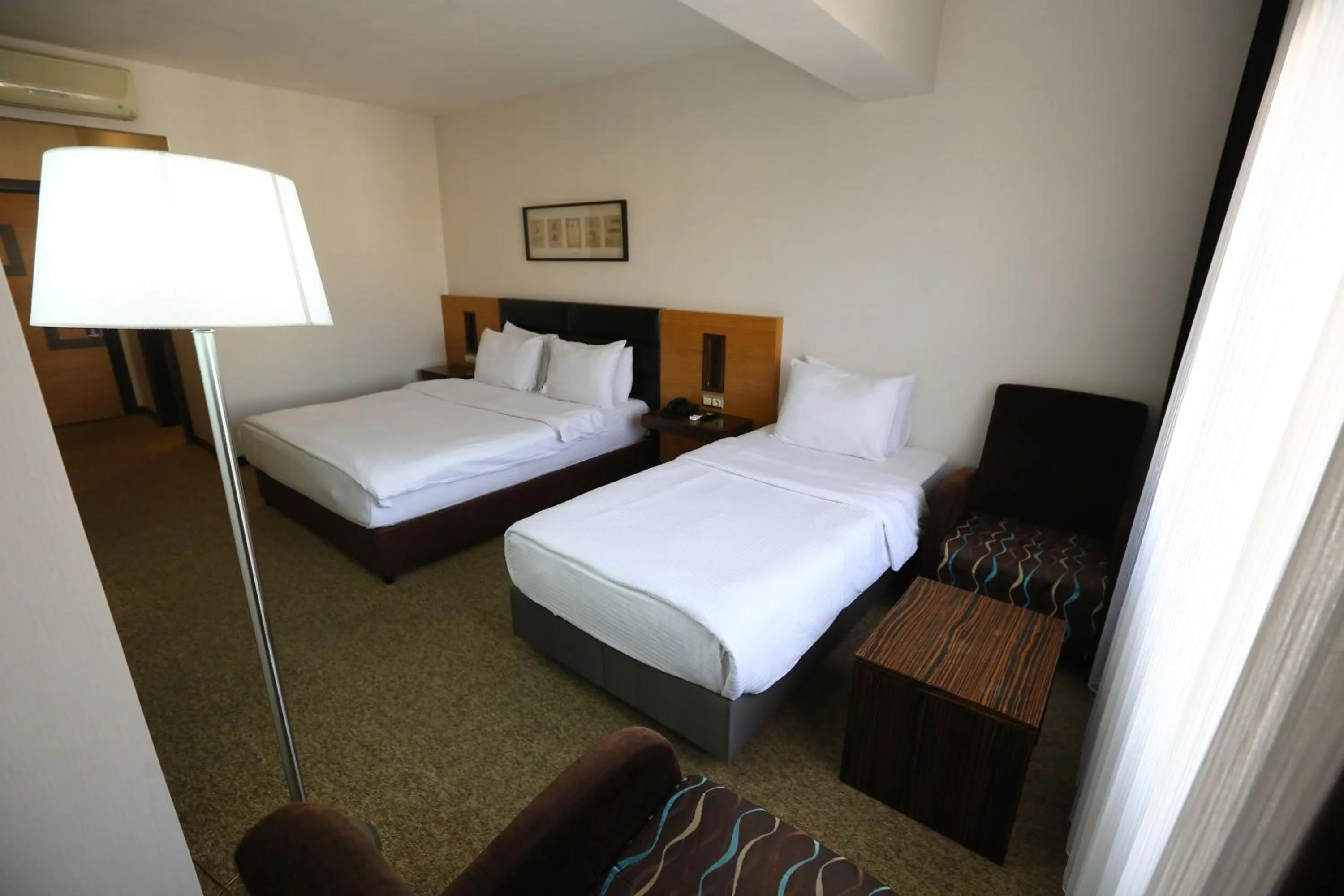 Bed in North Point Hotel