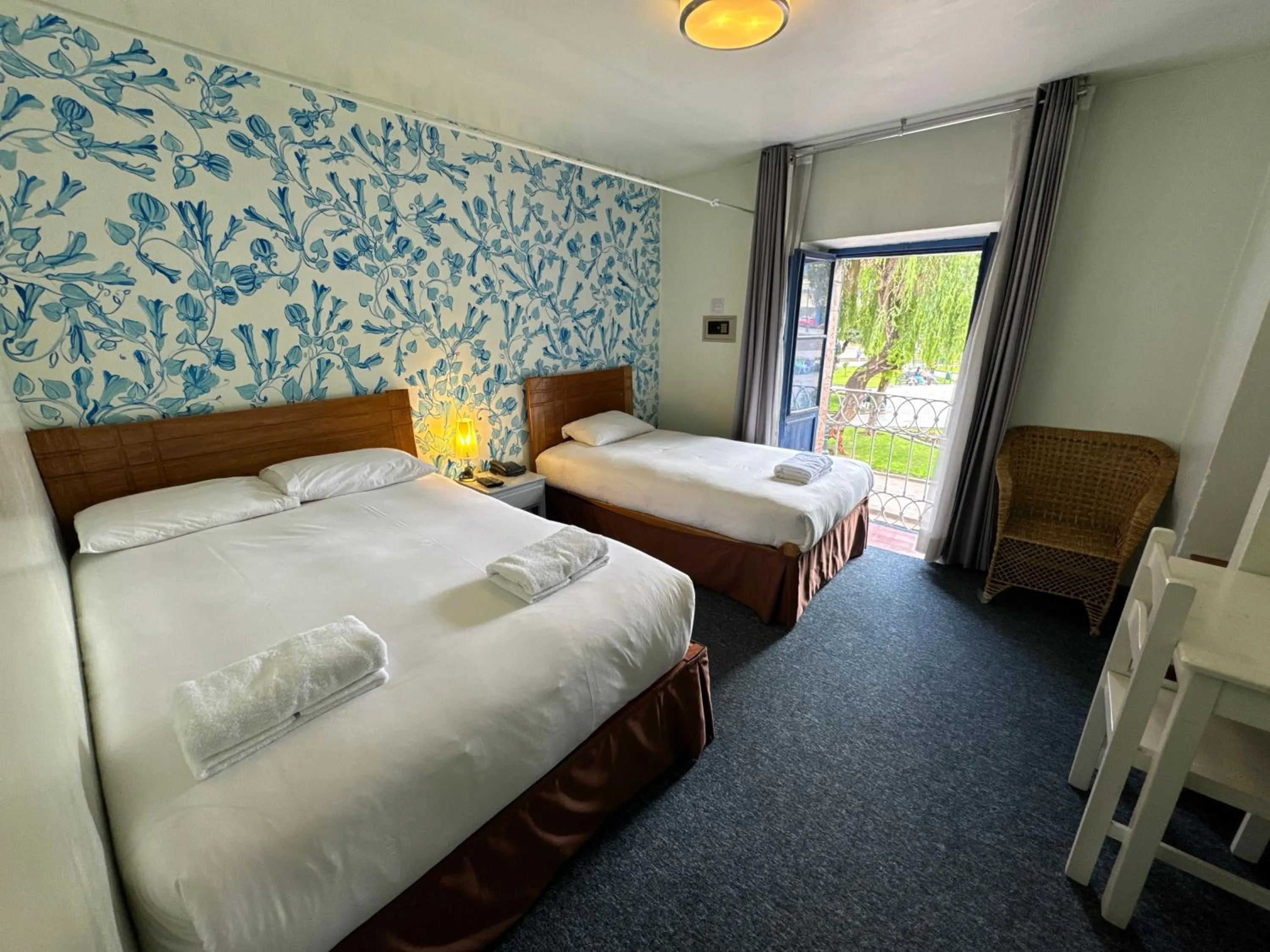 Property building, Bed in Posada Villa Mayor