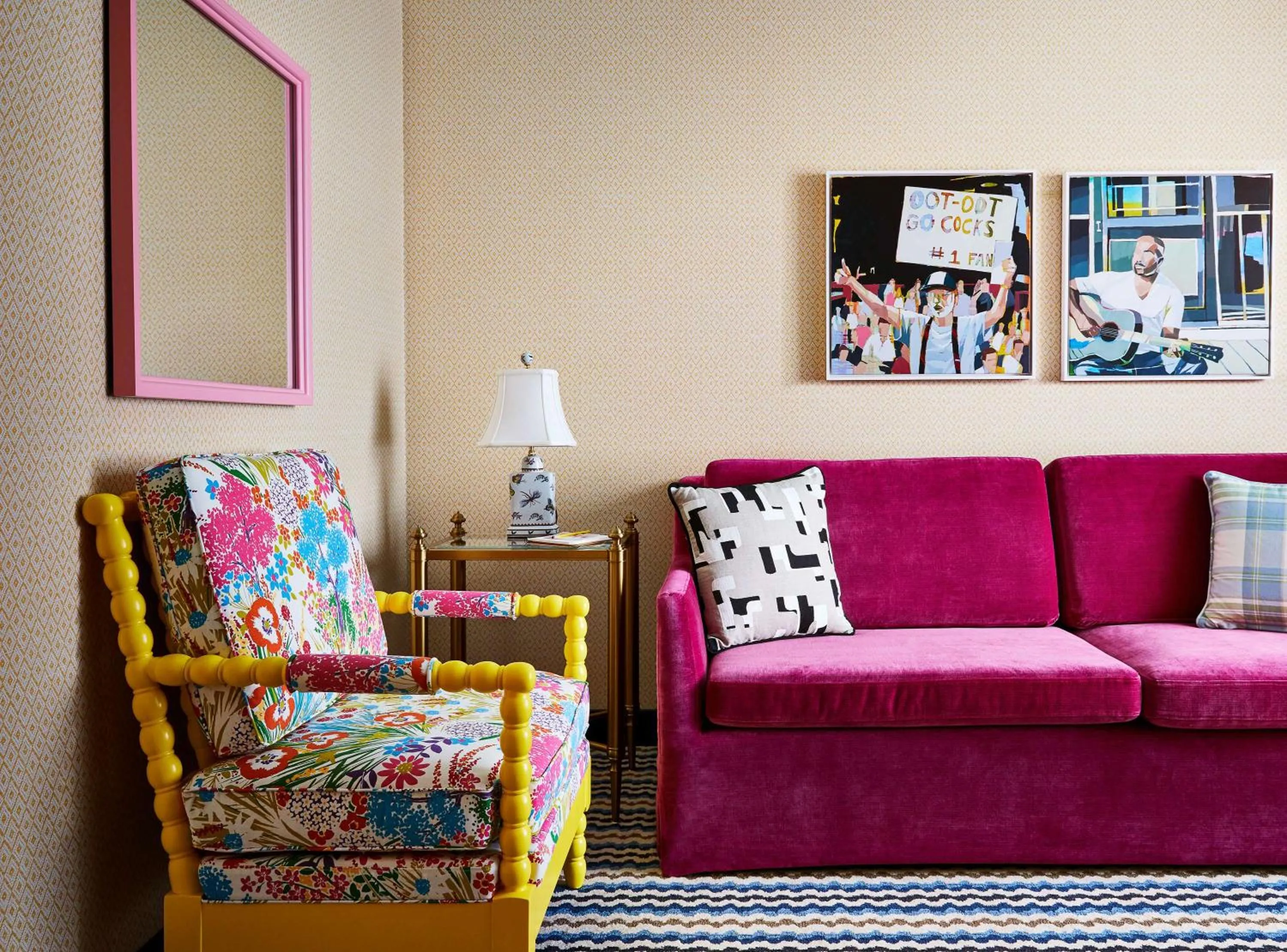 Living room in Graduate by Hilton Columbia SC