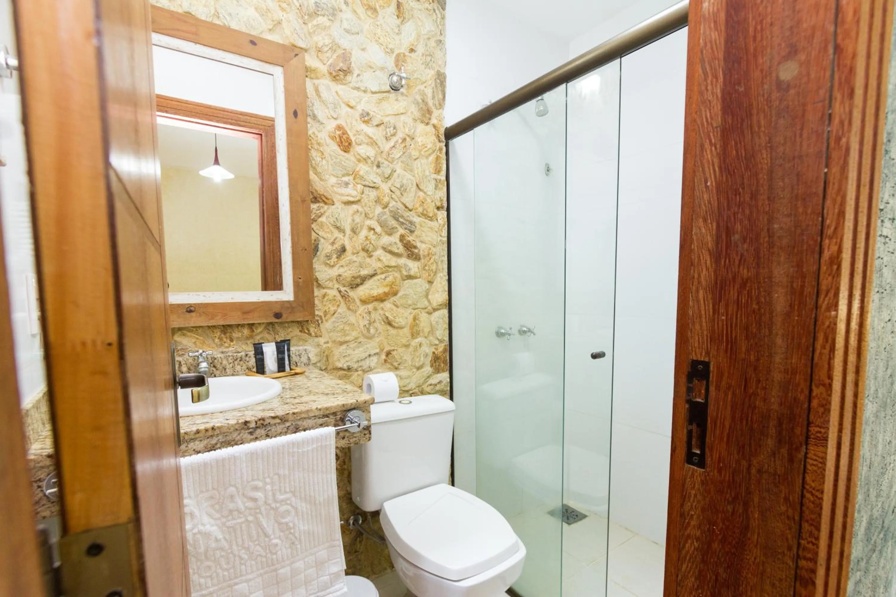 Bathroom in Pousada Brasil Nativo