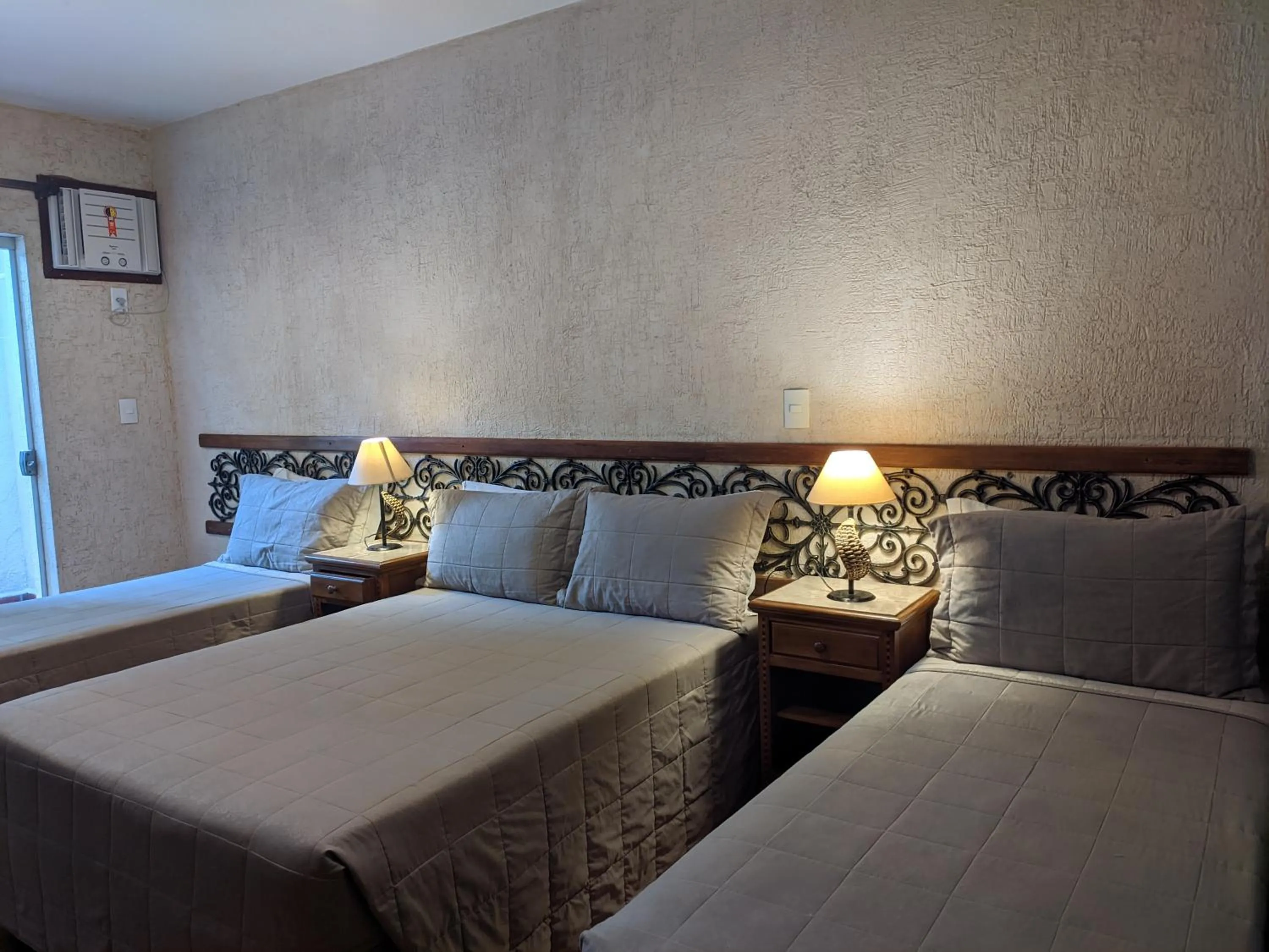 Bed in Pousada Brasil Nativo