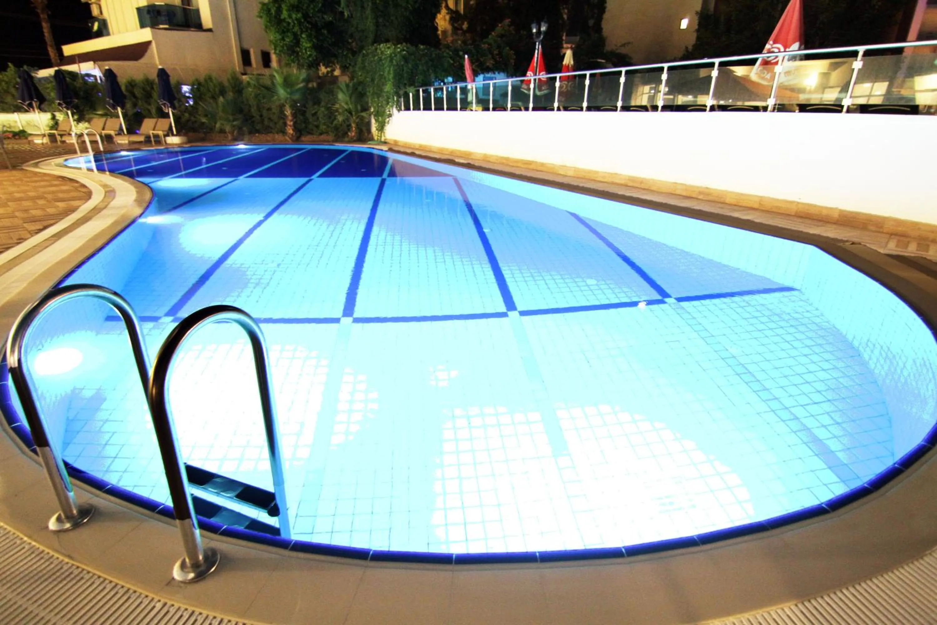 Pool view in Sunway Club Otel