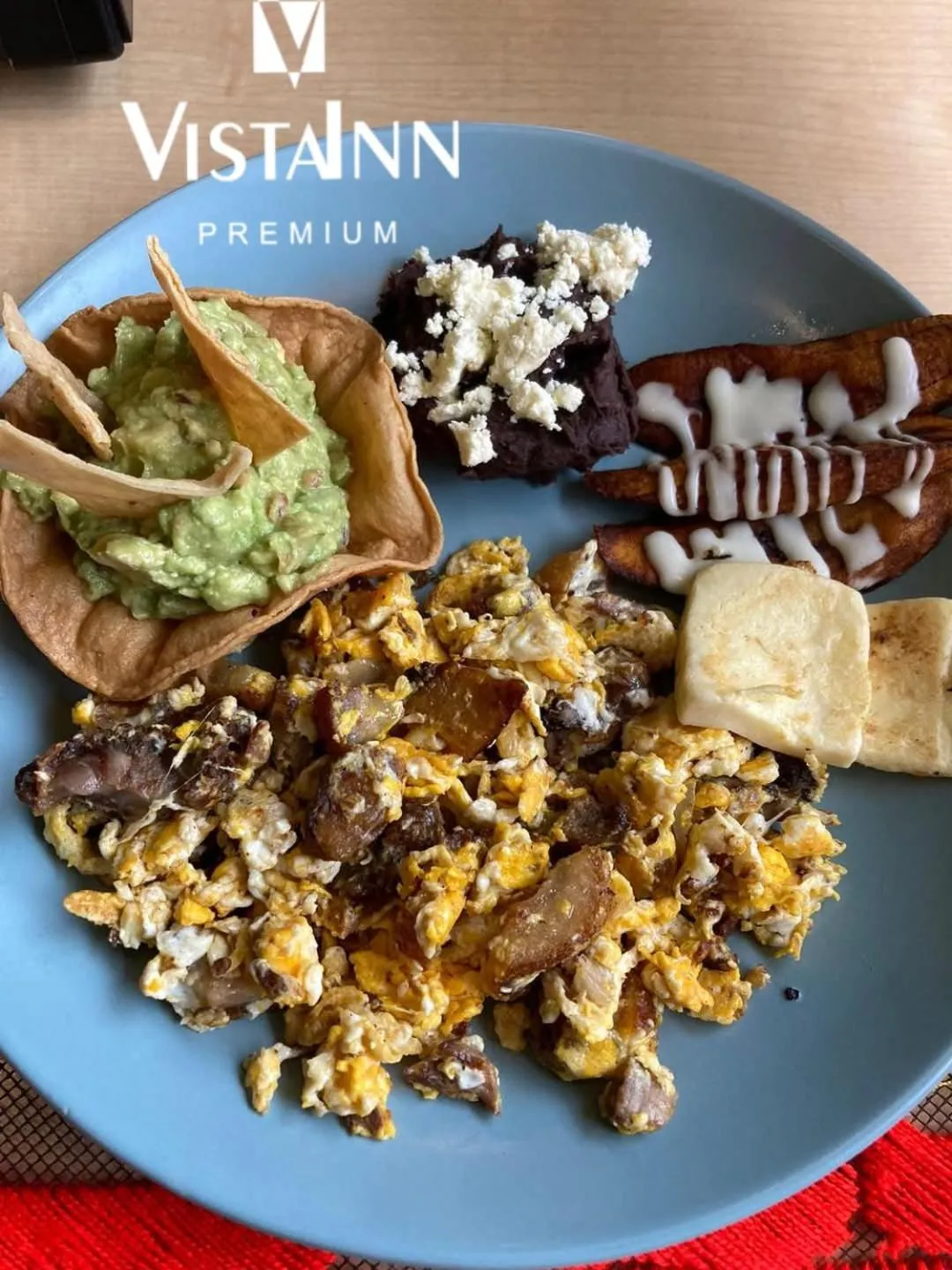 Text overlay in Hotel Vista Inn Premium