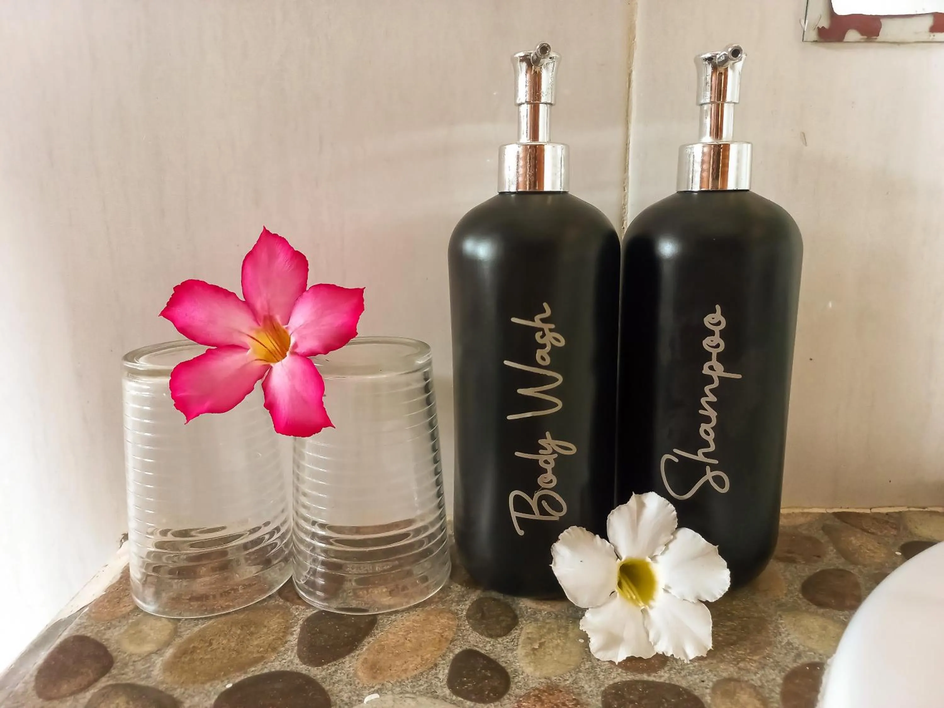 Bathroom in Nusa Indah Bungalows