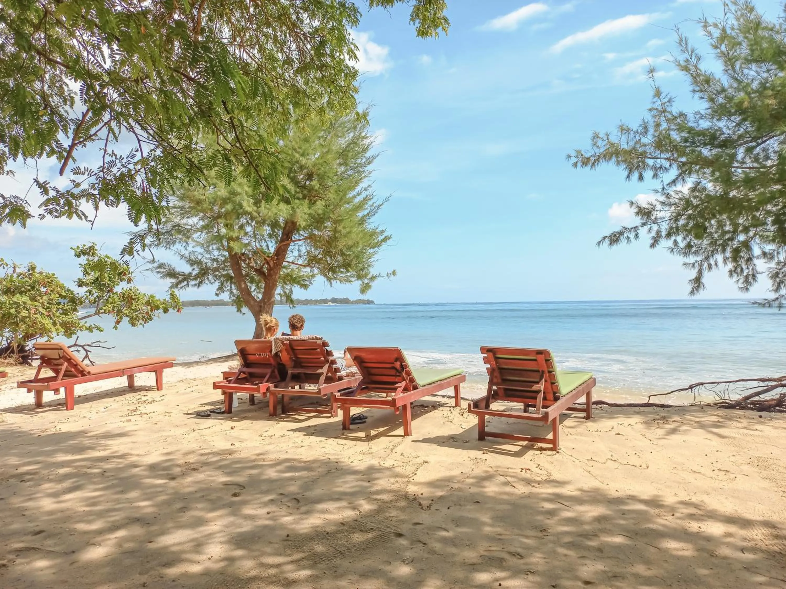 Beach in Nusa Indah Bungalows
