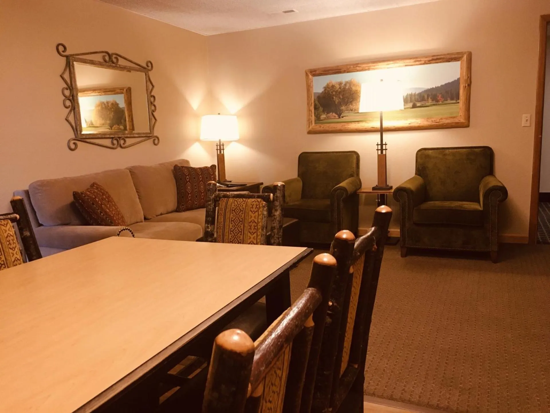 Living room in Stoneridge Resort