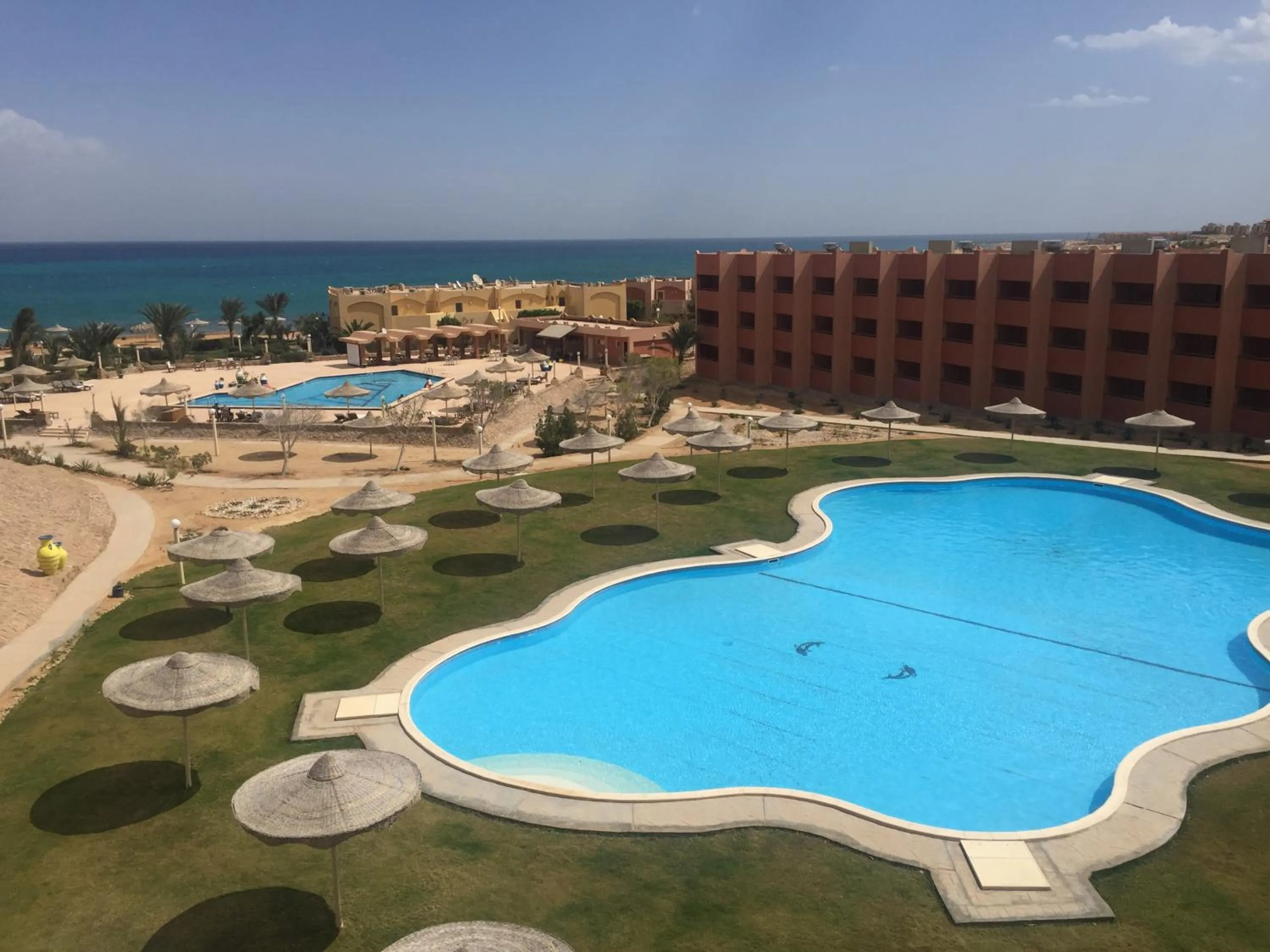 Pool view in Fanar Hotel