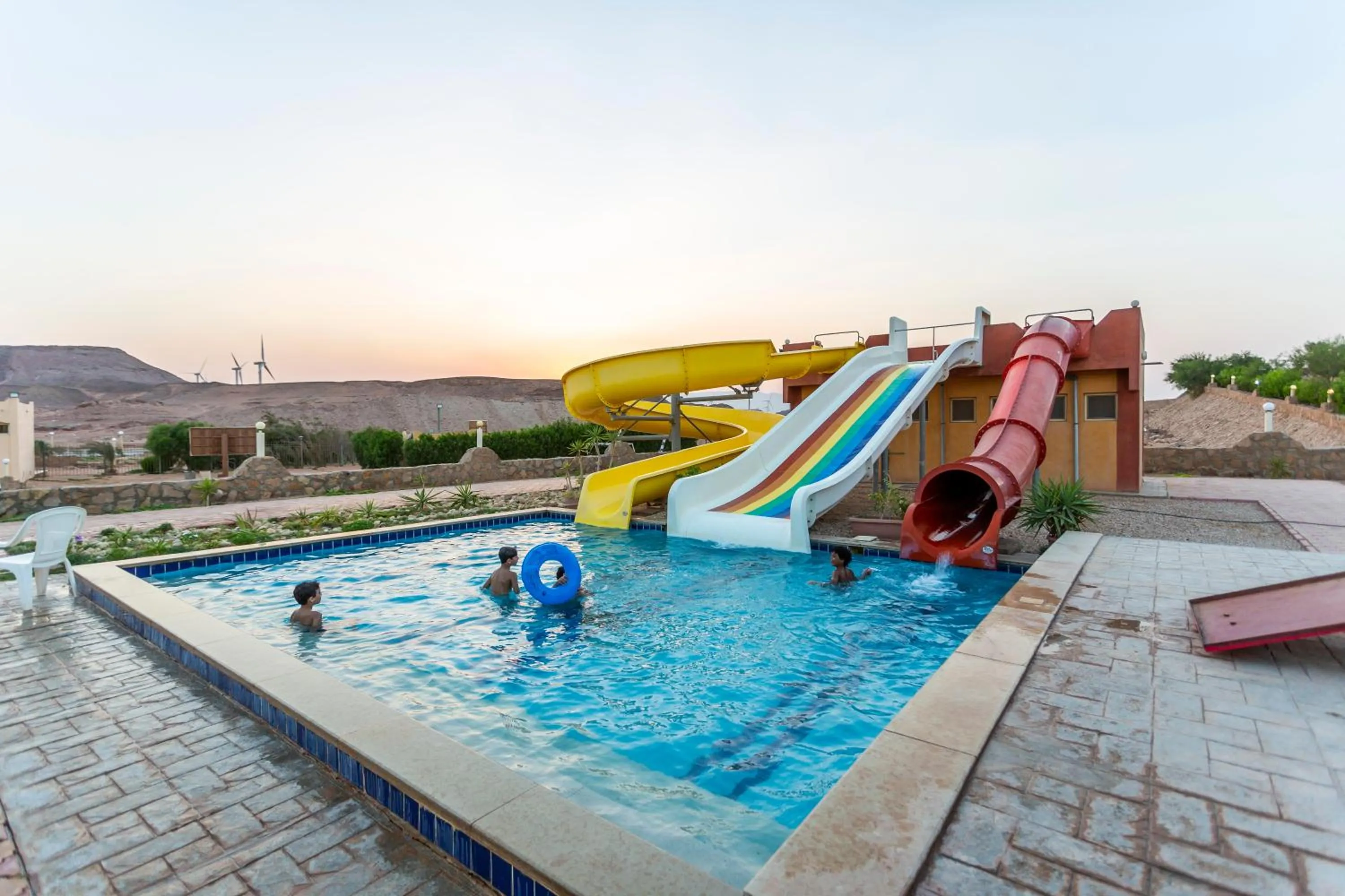 People in Fanar Hotel