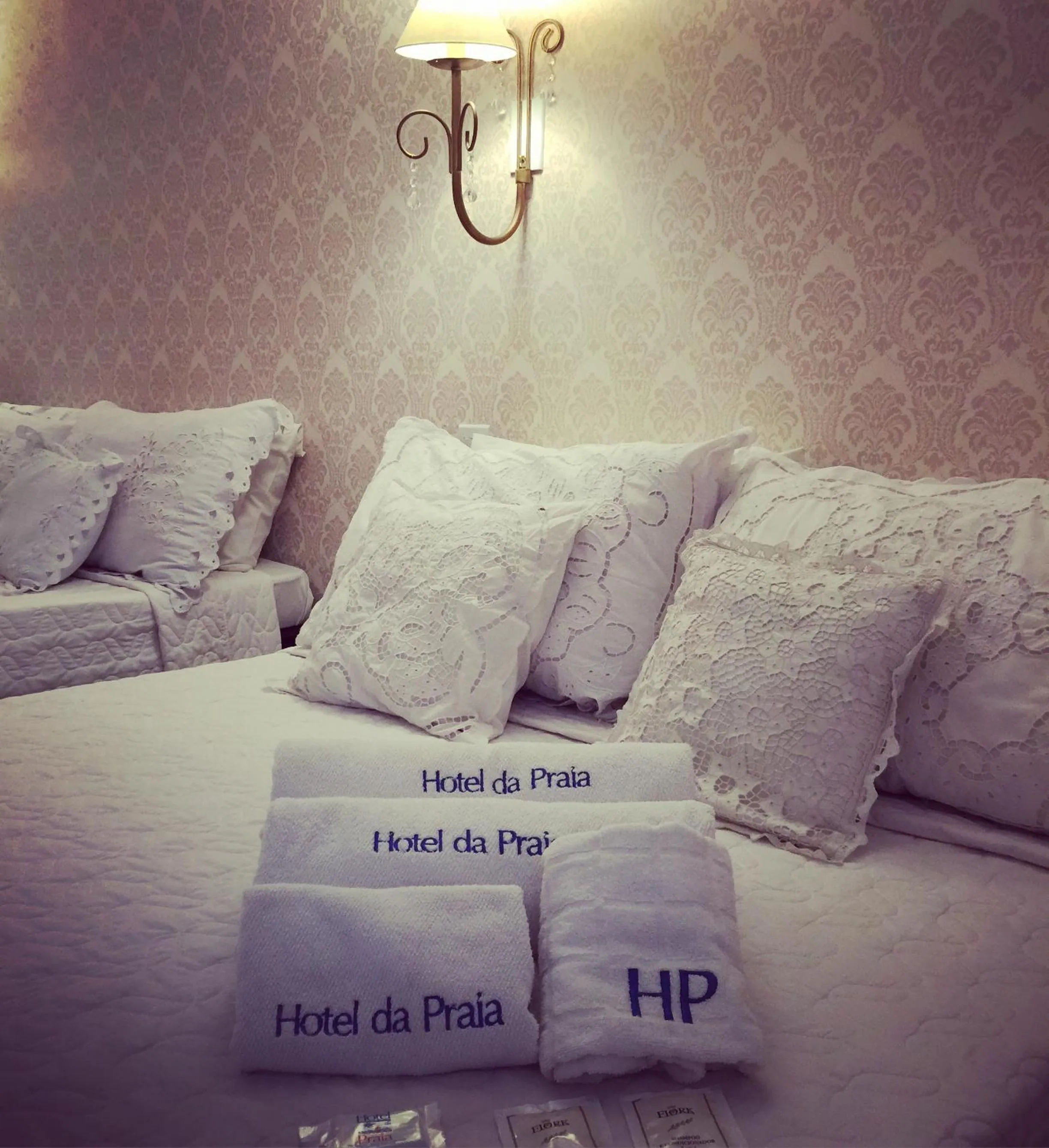 Bed in Hotel da Praia