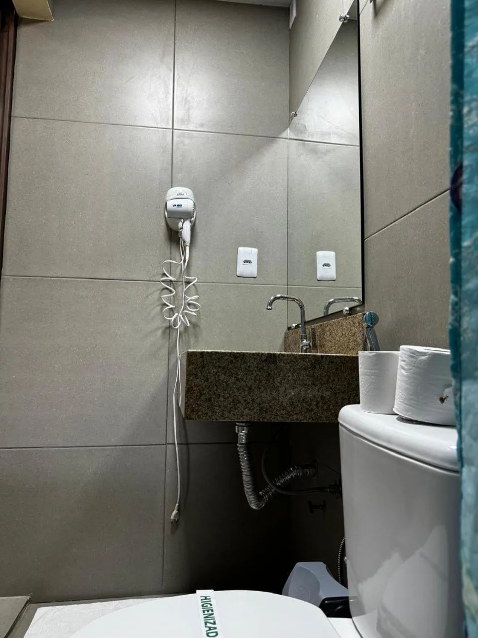 Bathroom in Pousada Jagatá