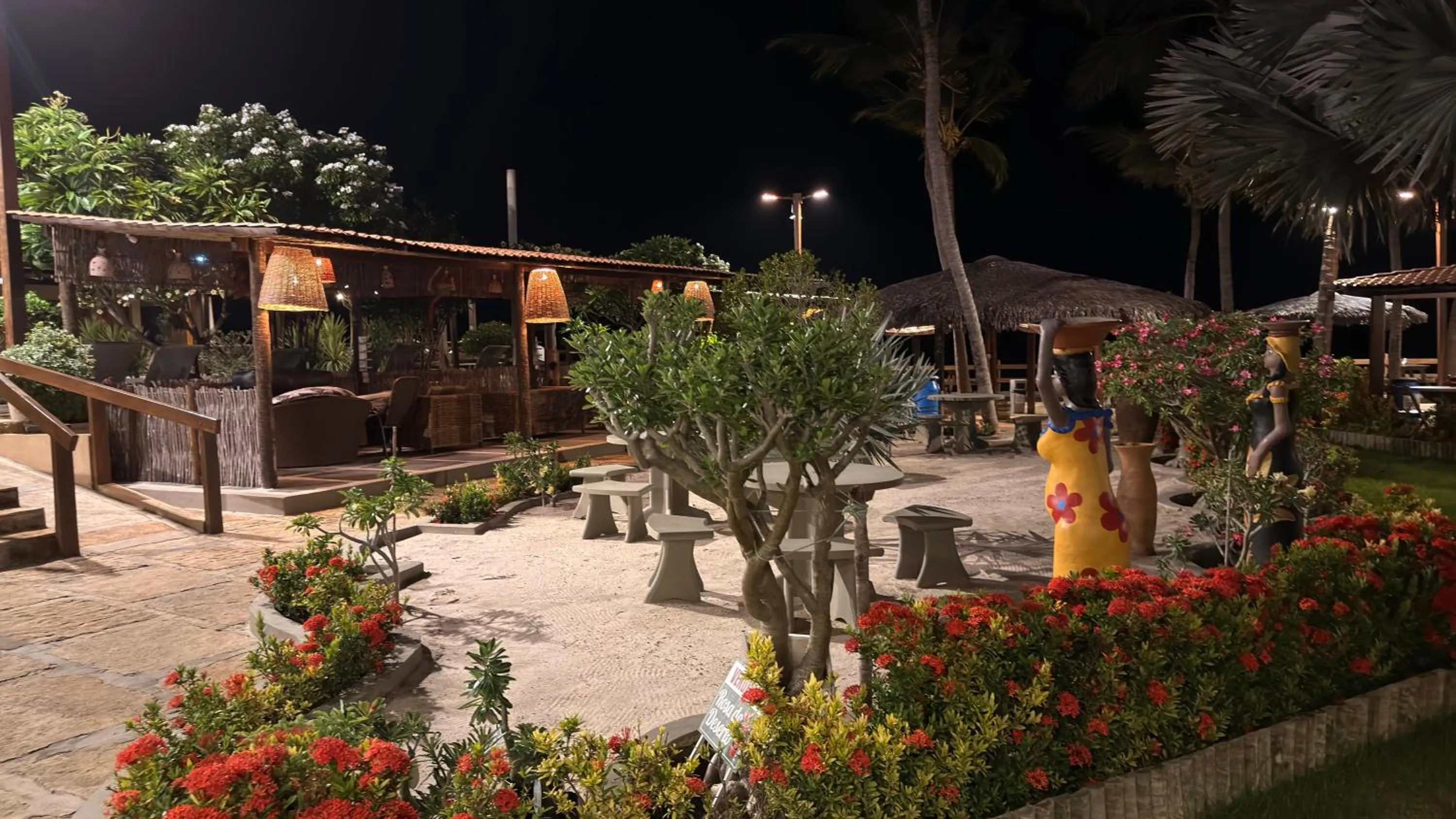 Garden in Pousada Jagatá