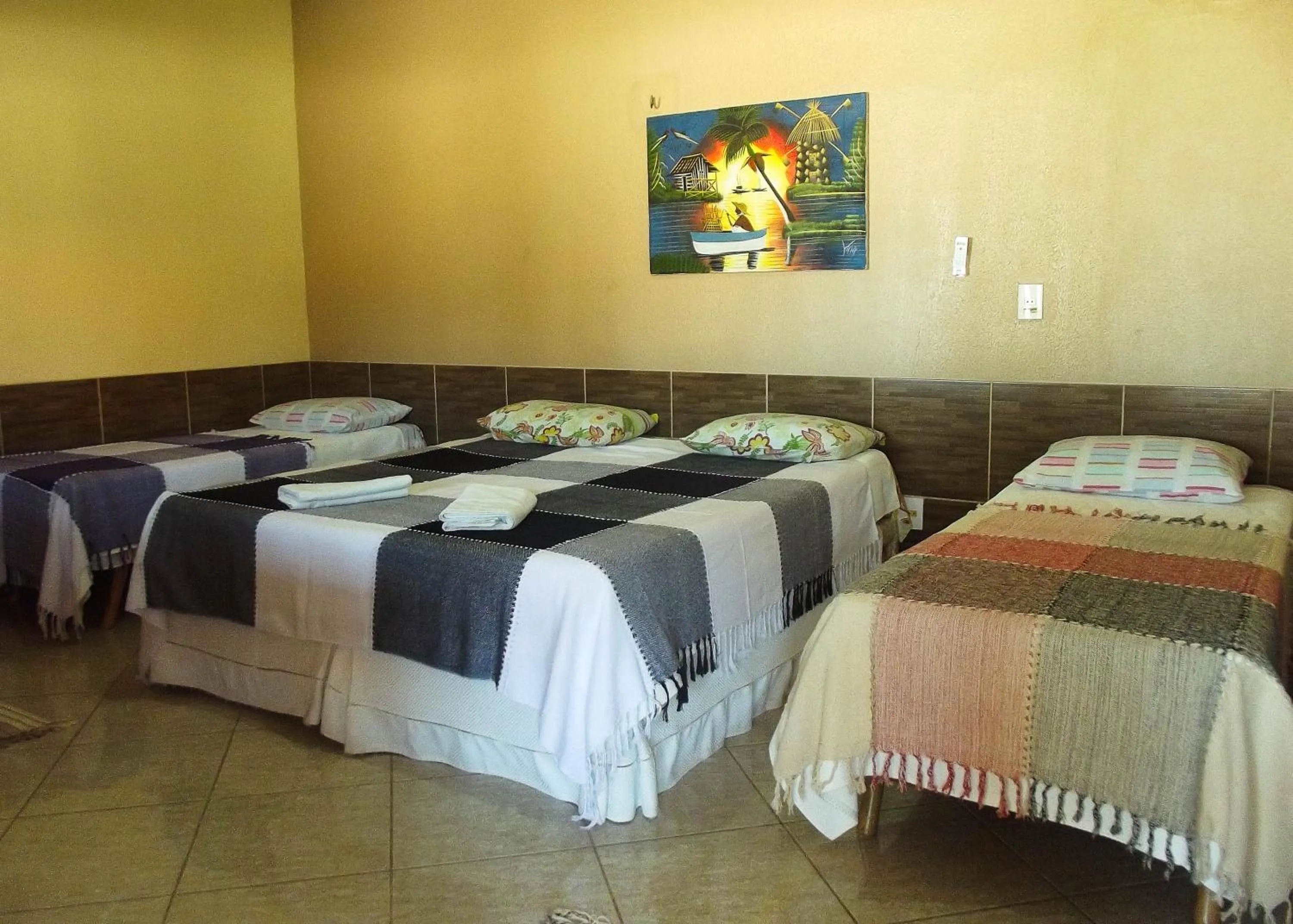 Bedroom, Bed in Pousada Jagatá