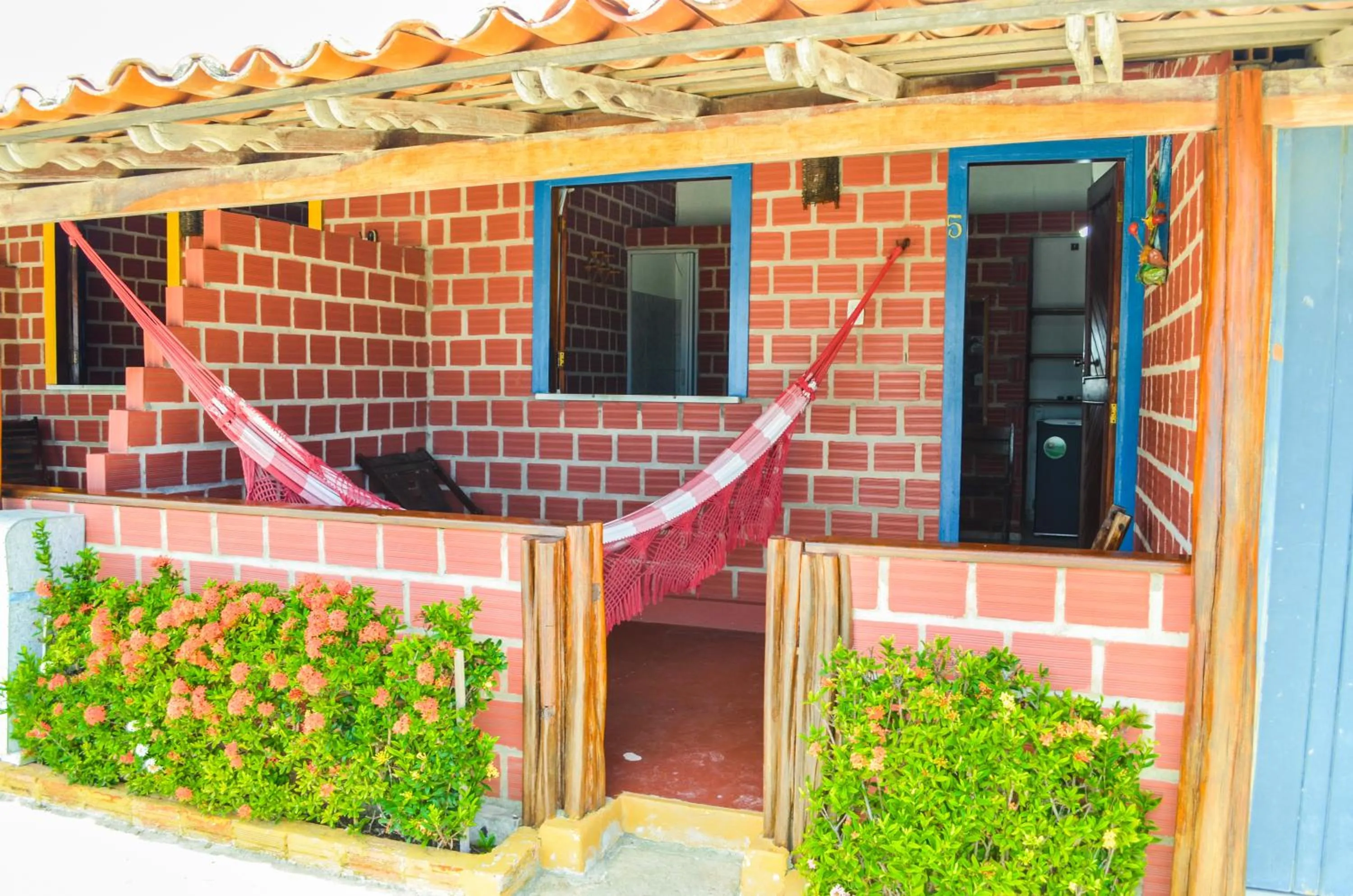 Balcony/Terrace in Pousada Jagatá