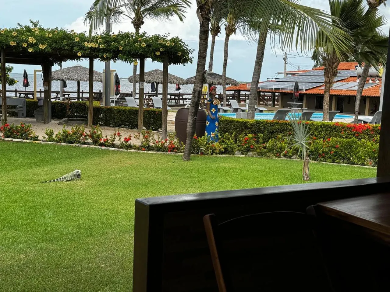 Patio in Pousada Jagatá