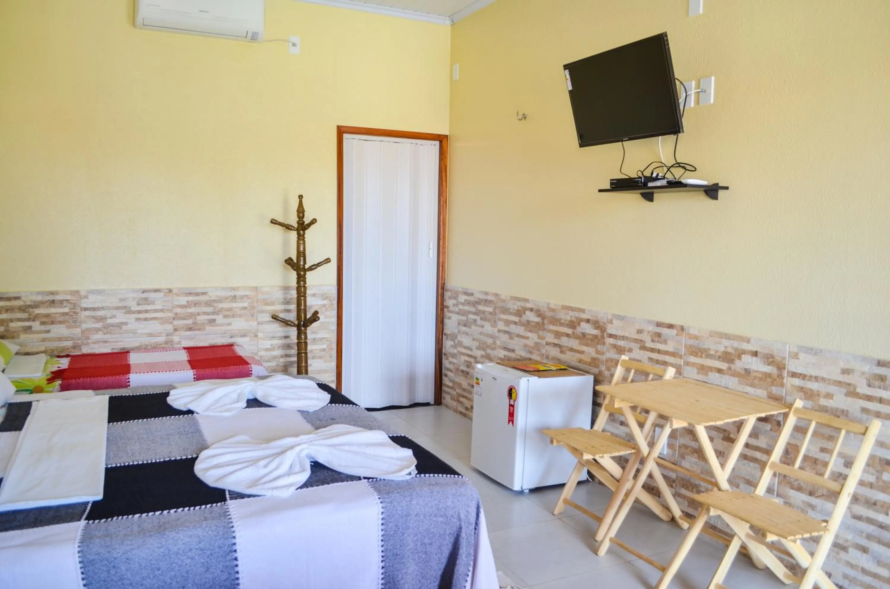 Bed in Pousada Jagatá