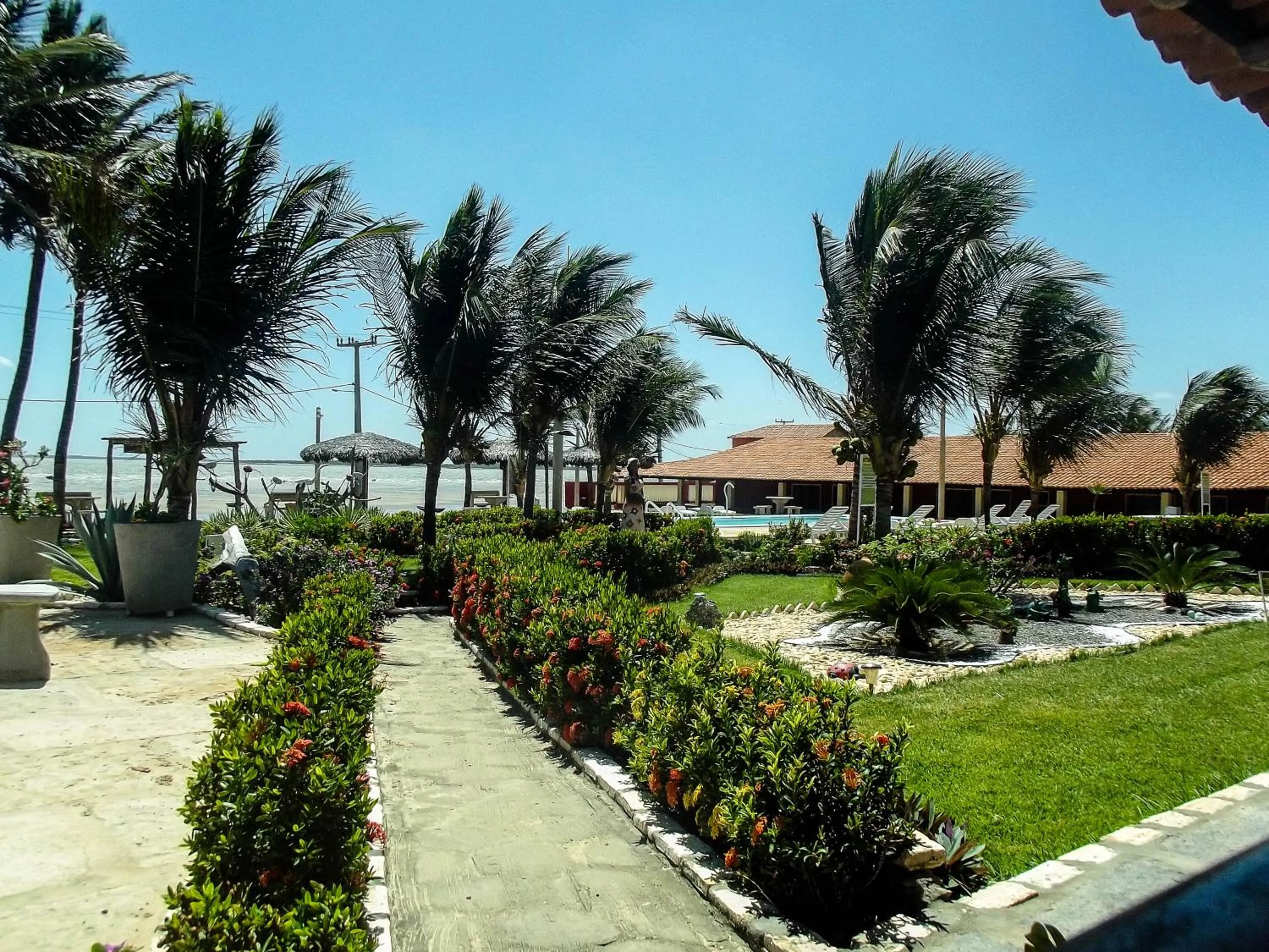 Garden in Pousada Jagatá