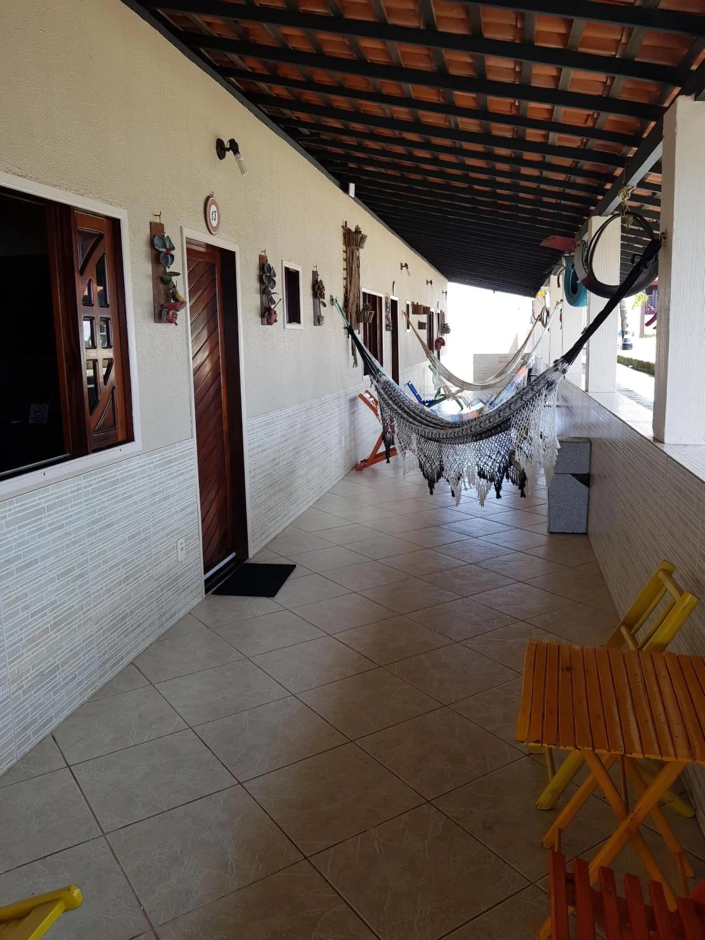 Balcony/Terrace in Pousada Jagatá