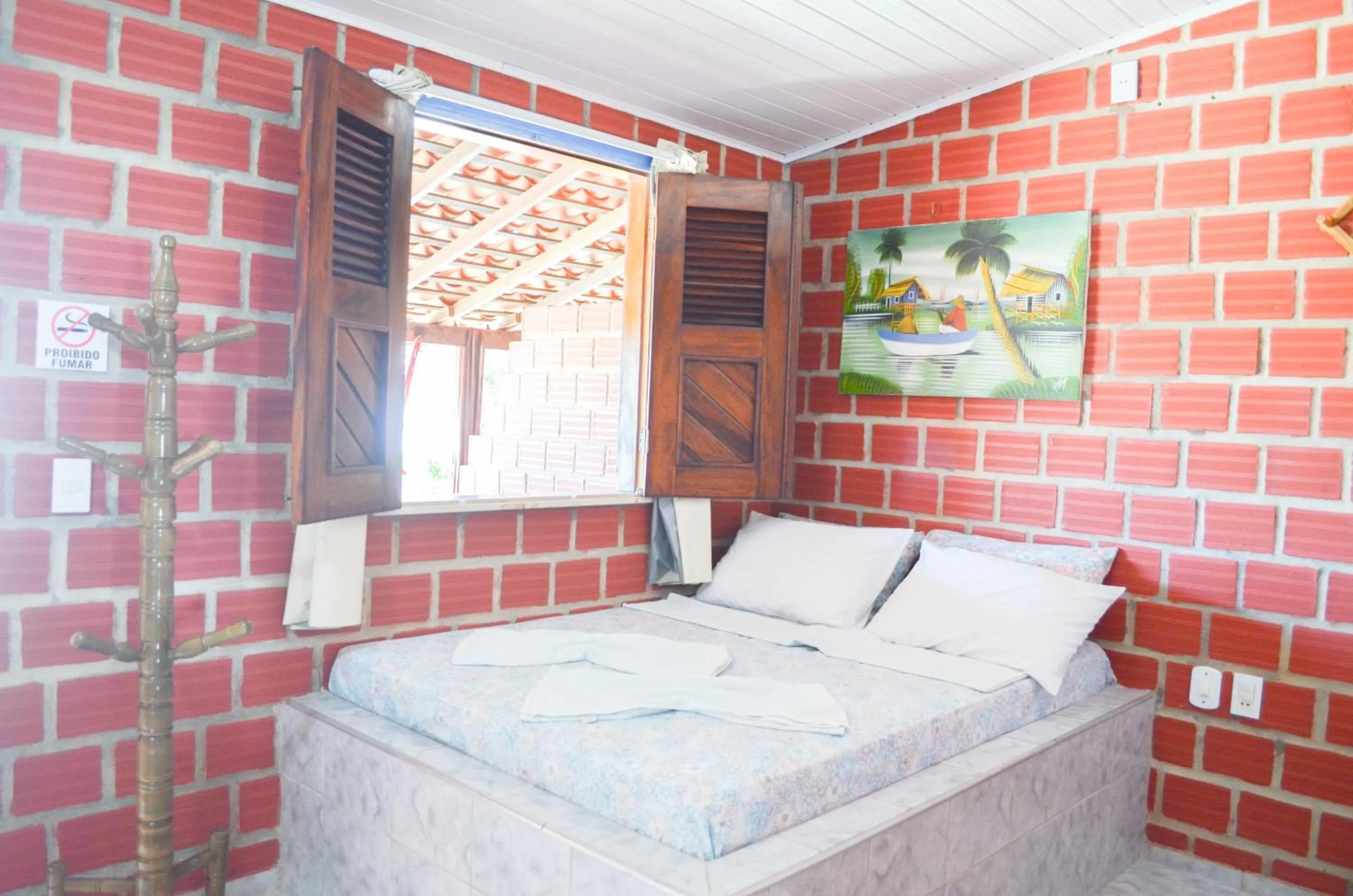 Bedroom, Bed in Pousada Jagatá