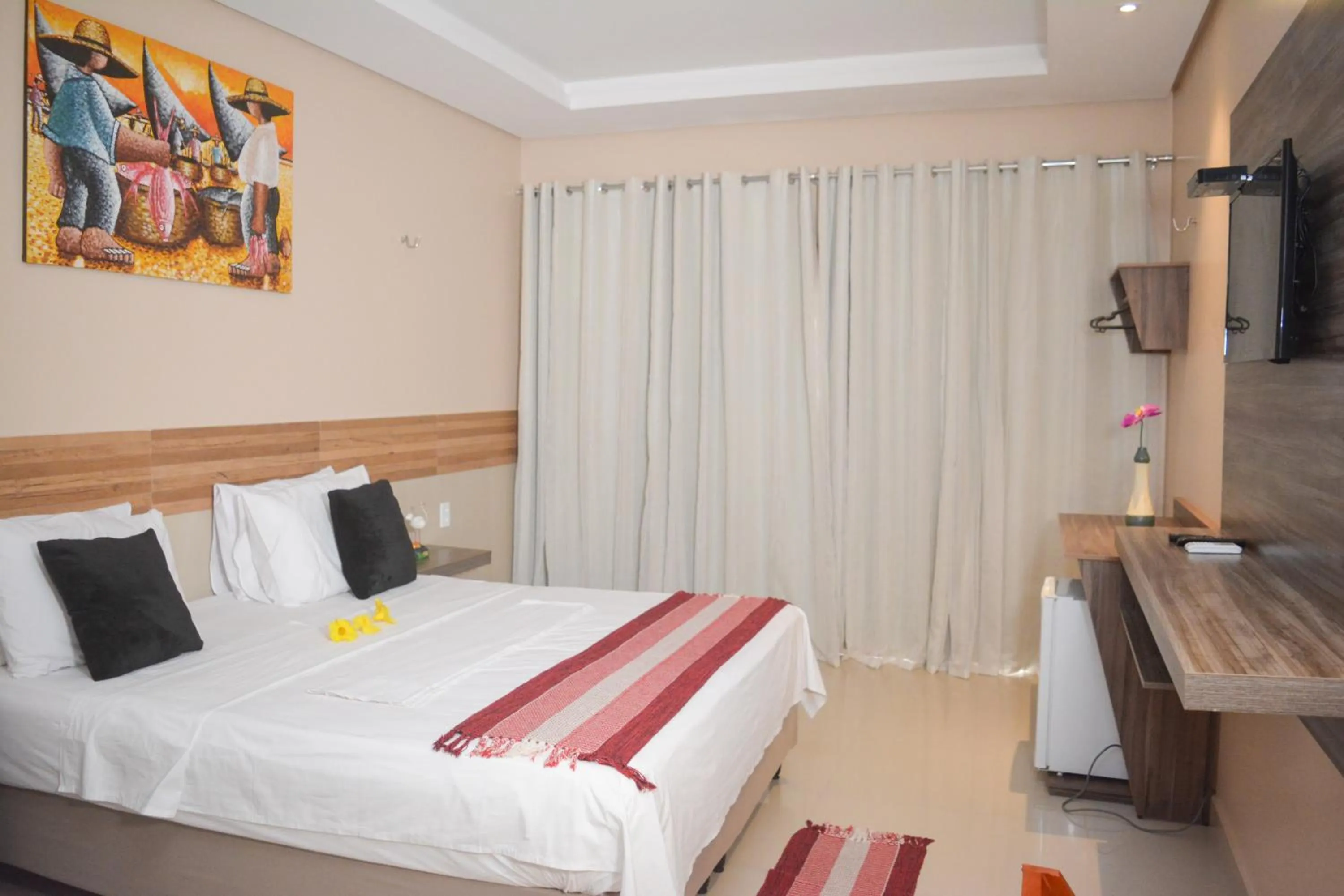 Photo of the whole room, Bed in Pousada Jagatá