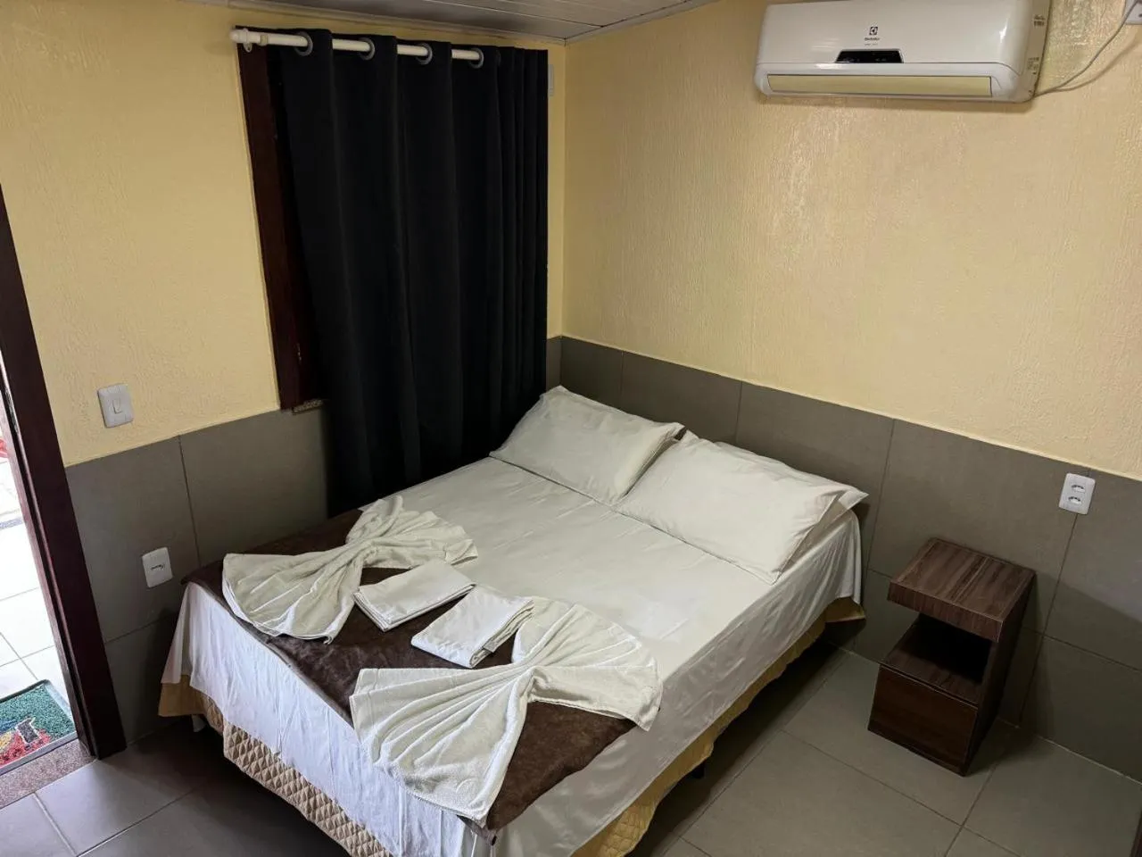 Bed in Pousada Jagatá