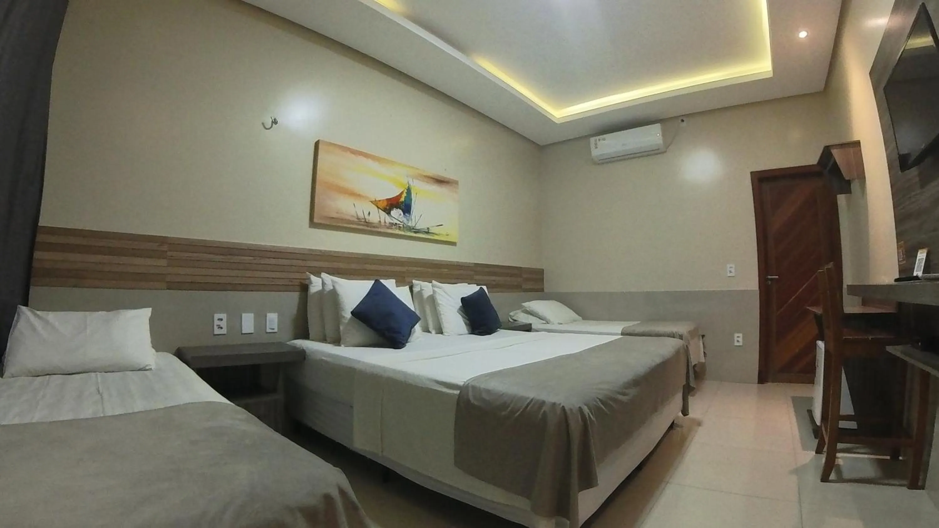 Bed in Pousada Jagatá