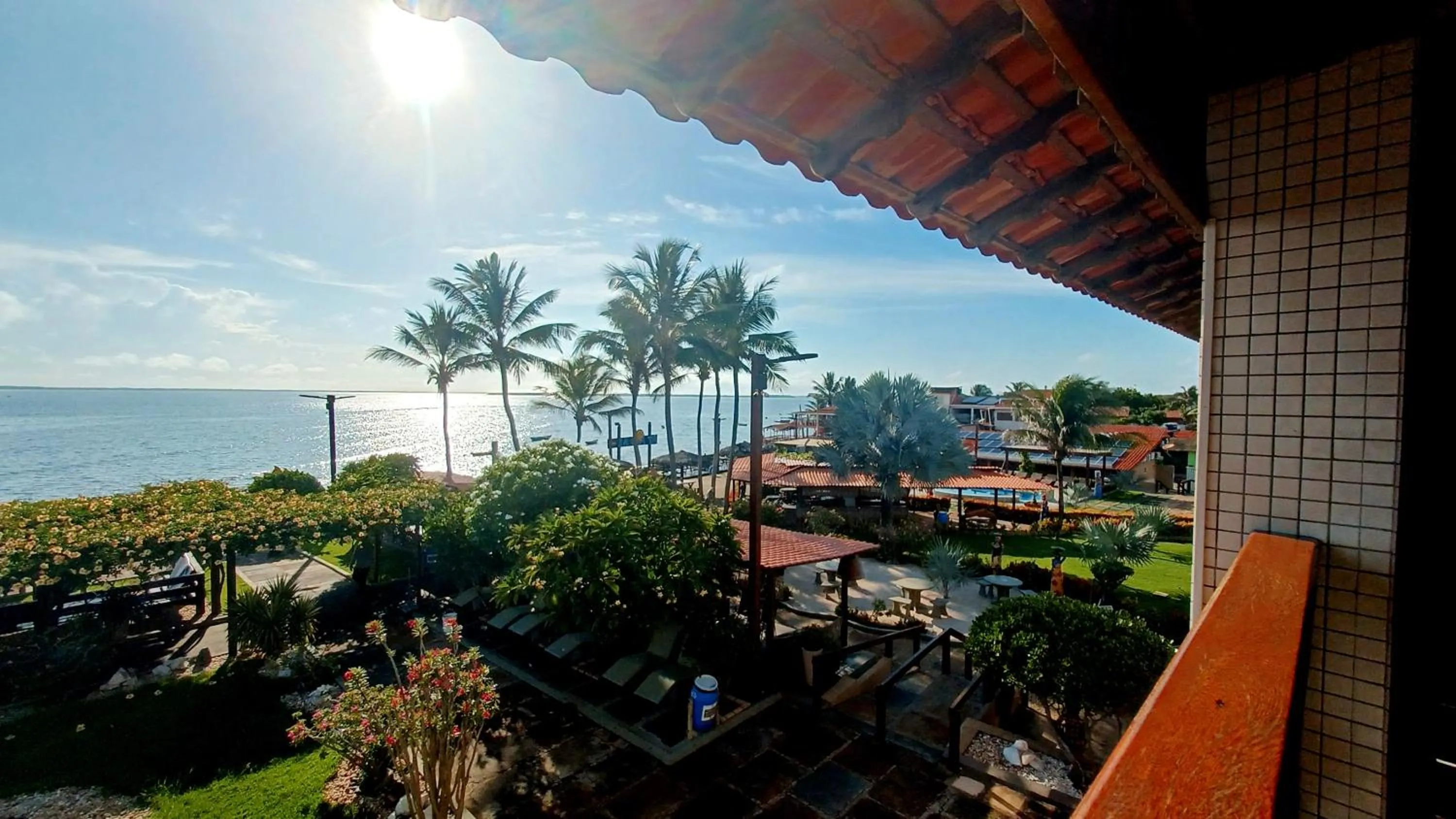 Bird's eye view in Pousada Jagatá