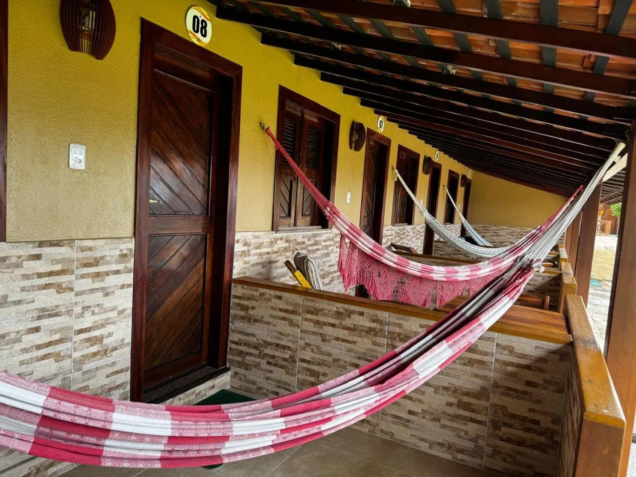 Patio in Pousada Jagatá